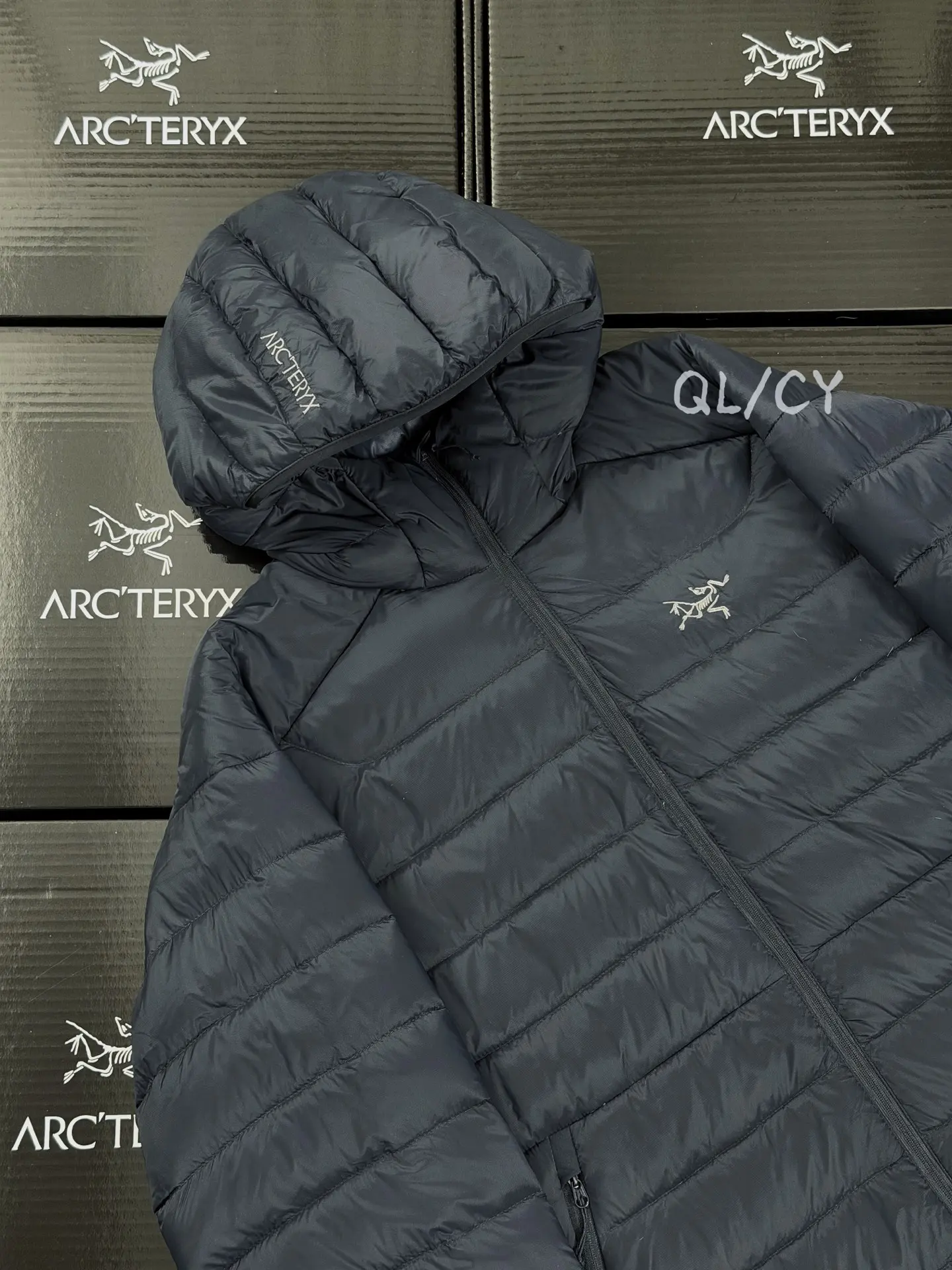 Cerium Hooded Down Puffer Jacket D52019659 — view 2