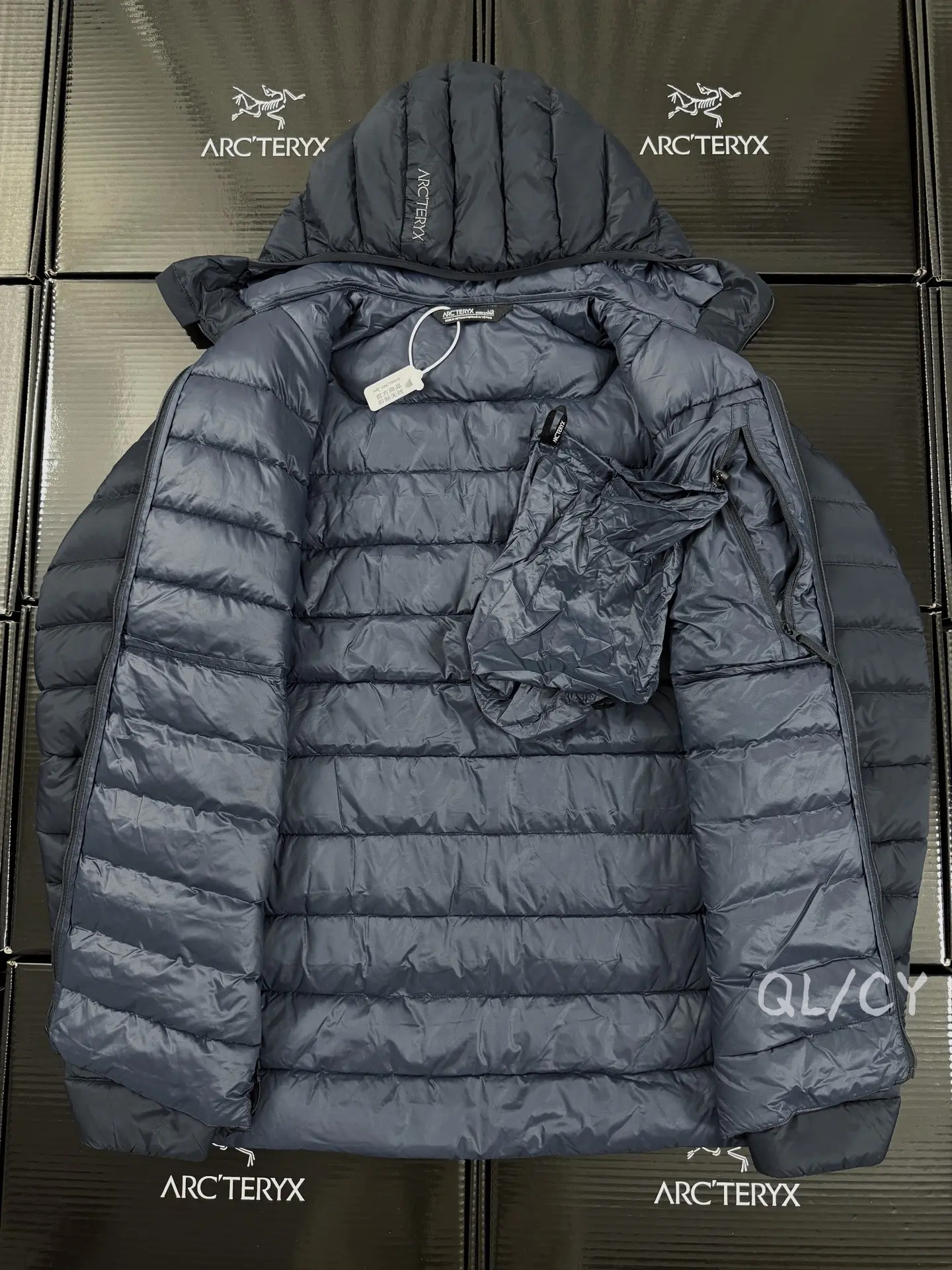 Cerium Hooded Down Puffer Jacket D52019659 — view 8