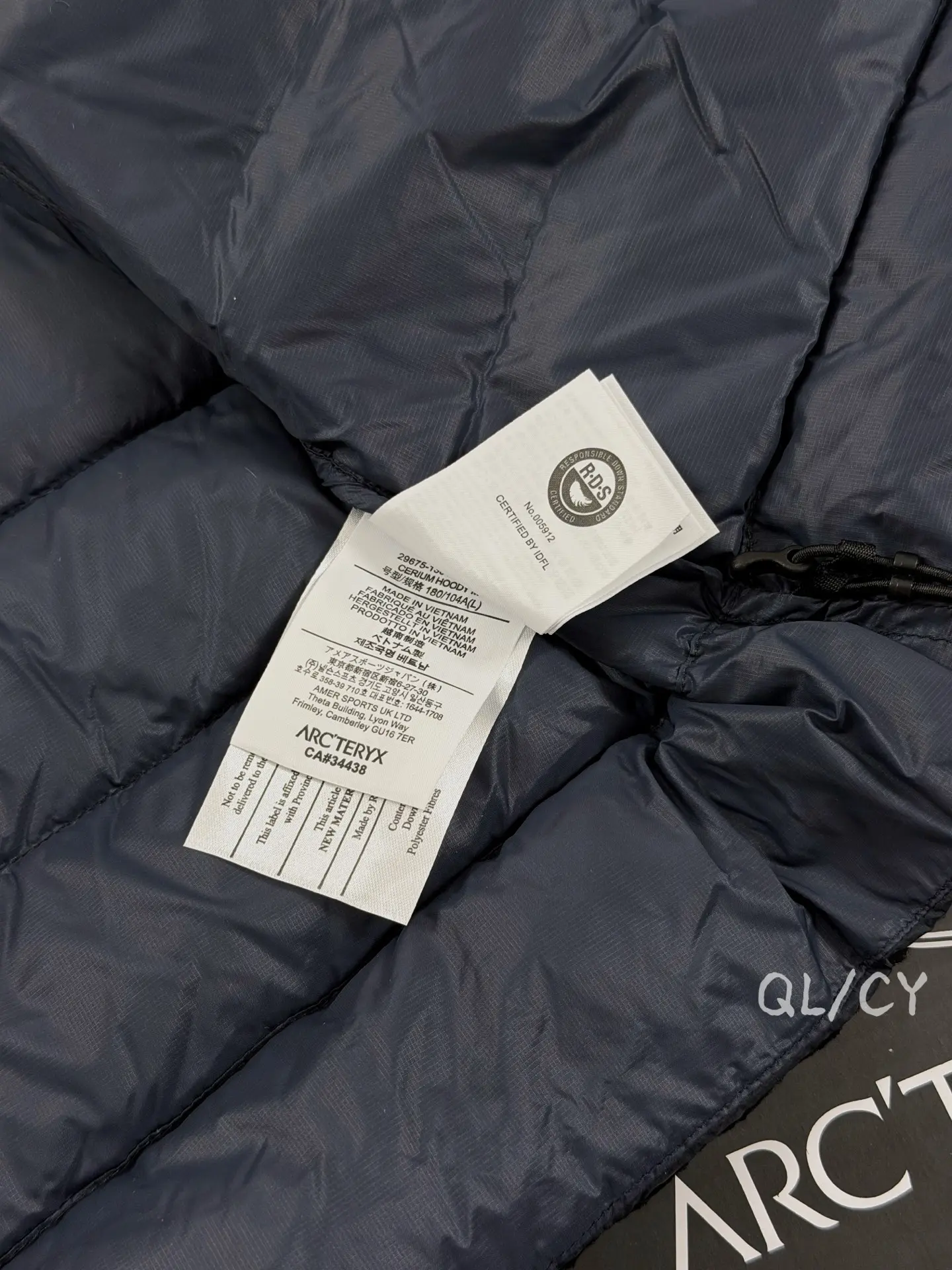 Cerium Hooded Down Puffer Jacket D52019659 — view 9