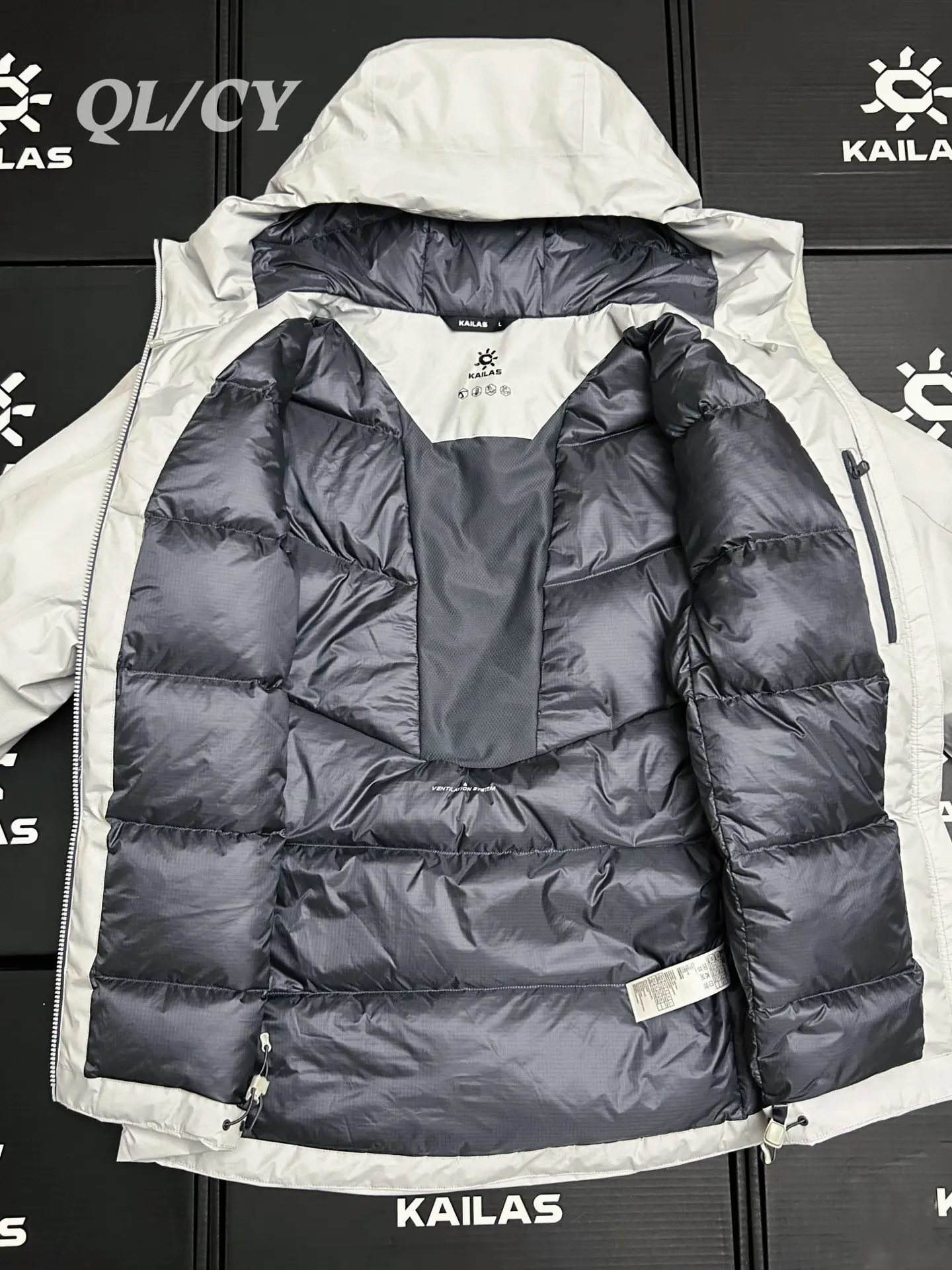 Kailas Caucasus Filtertec Down-Filled Hardshell Jacket D55019430 — view 9