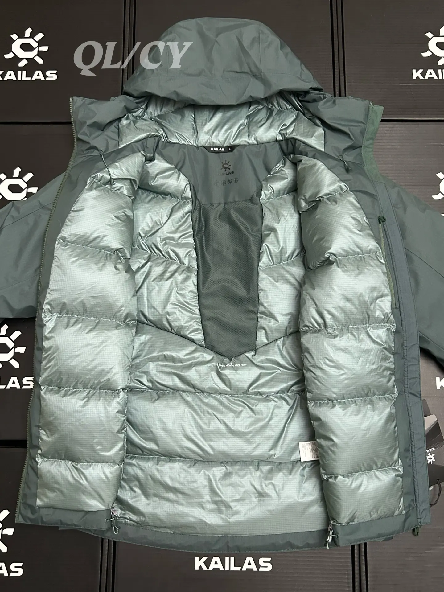 Kailas Caucasus Filtertec 3L Down-Filled Hardshell Jacket D55019432 — view 9