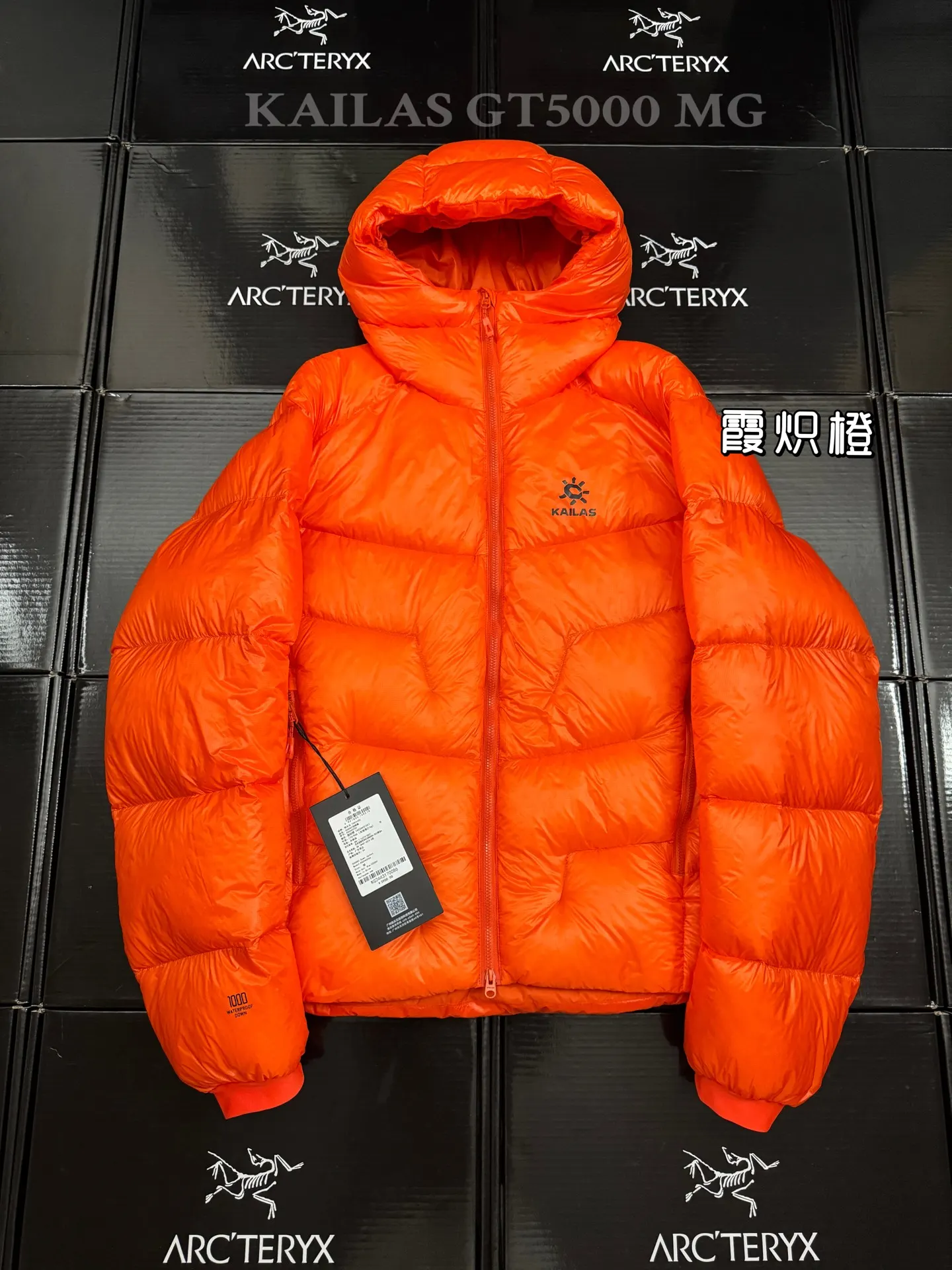 Kailas 5000GT Hooded Down Puffer Jacket D56019412