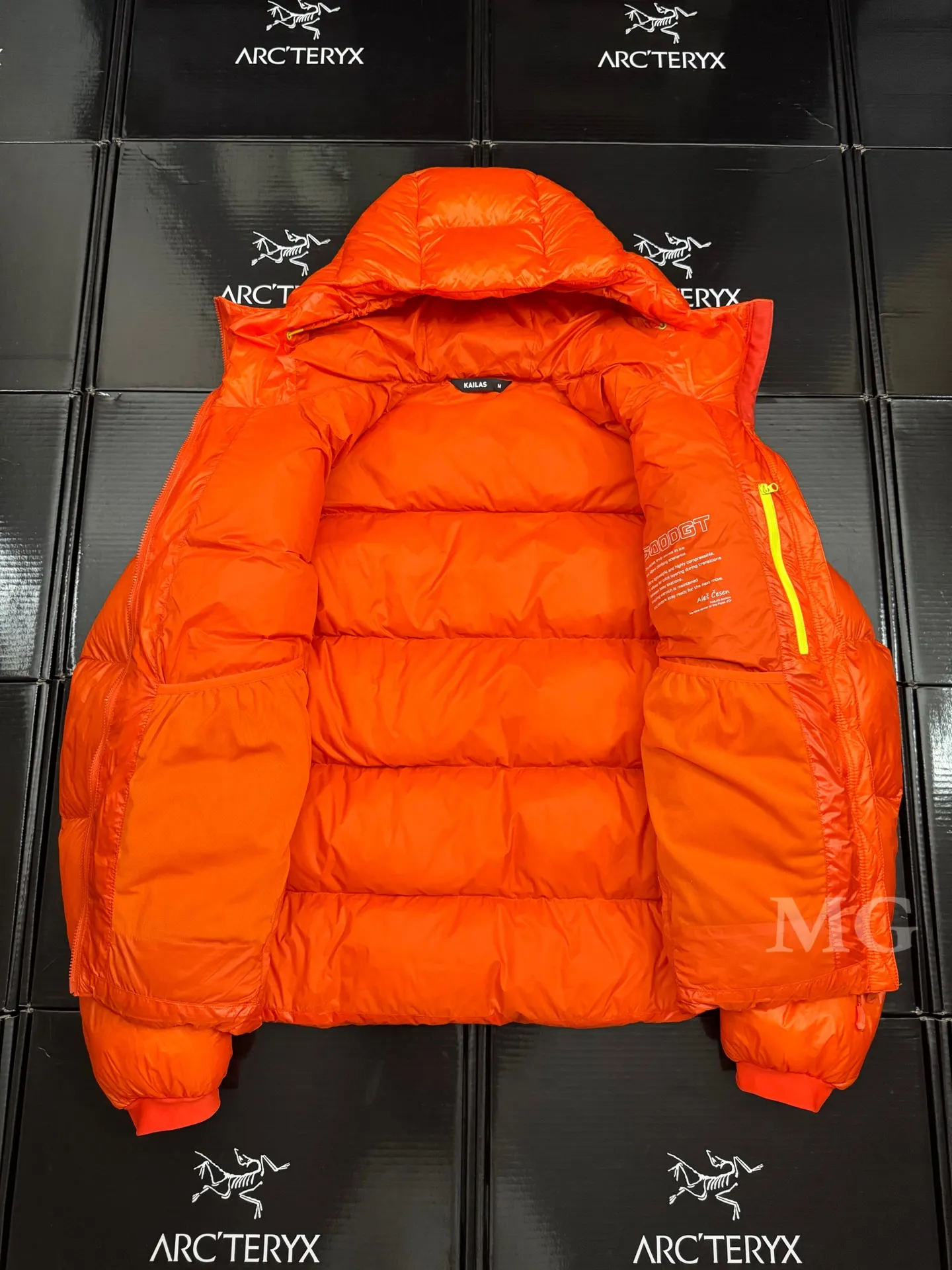 Kailas 5000GT Hooded Down Puffer Jacket D56019412 — view 6