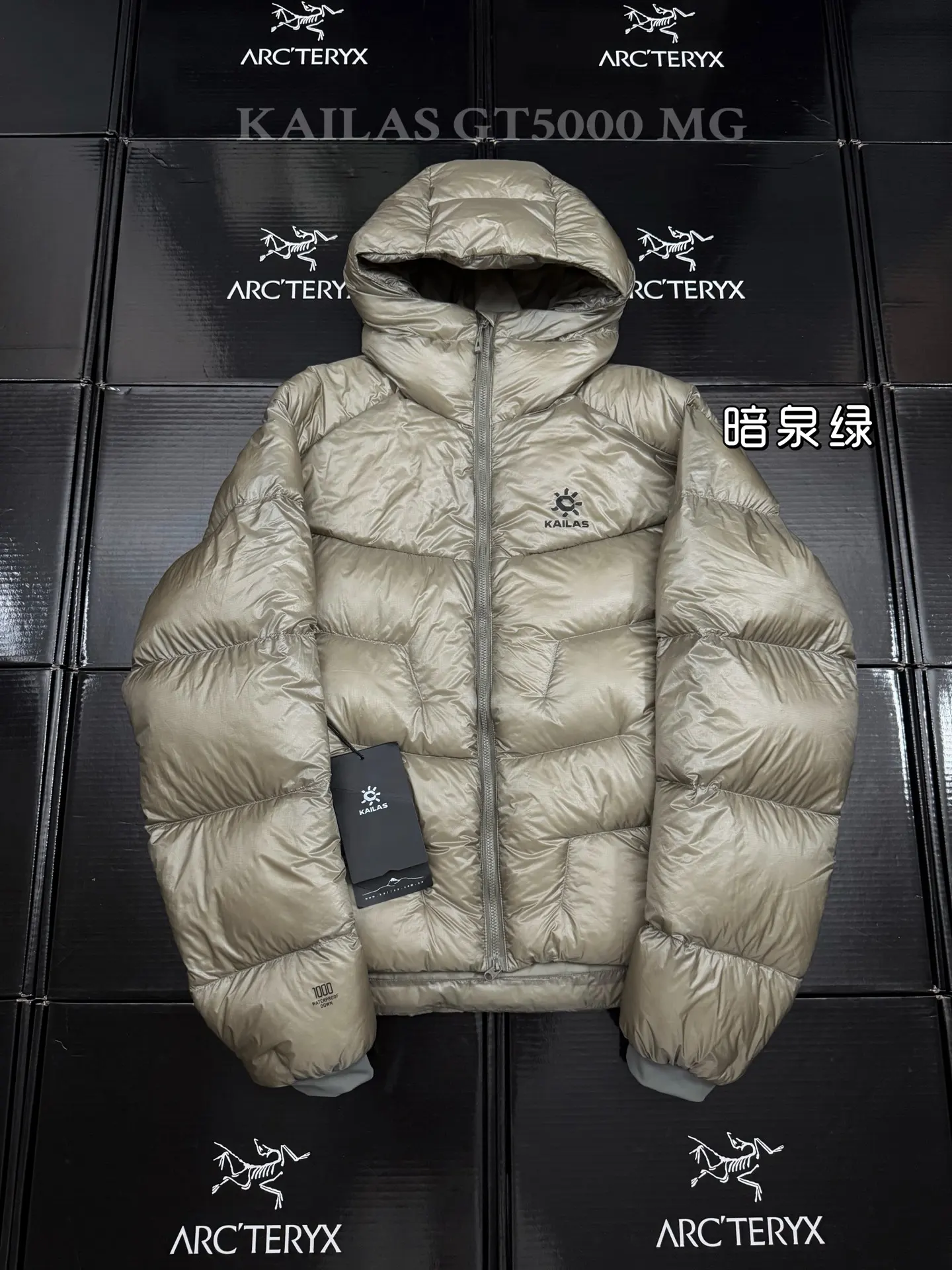Kailas 5000GT Hooded Down Puffer Jacket D56019407