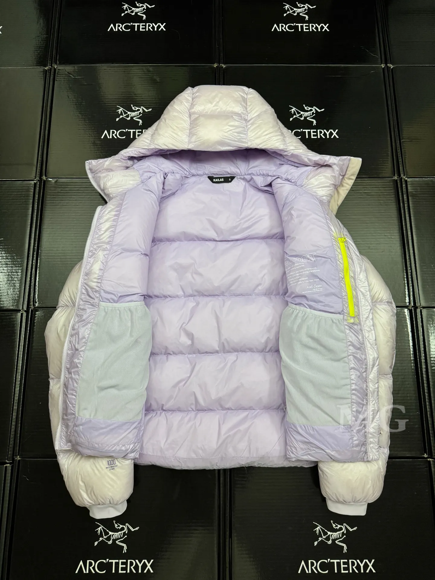 Kailas 5000GT Lightweight Down-Filled Puffer Jacket D56019406 — view 7