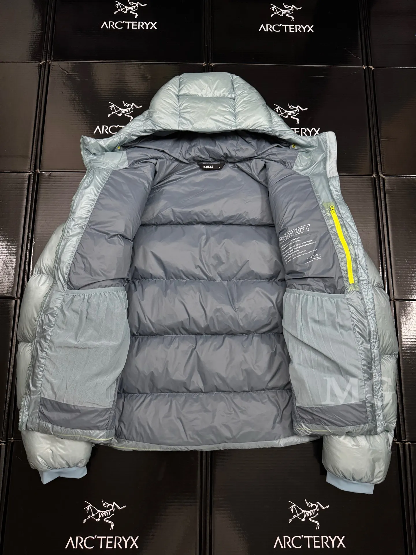 KAILAS 5000GT Hooded Down Puffer Jacket D56019411 — view 7