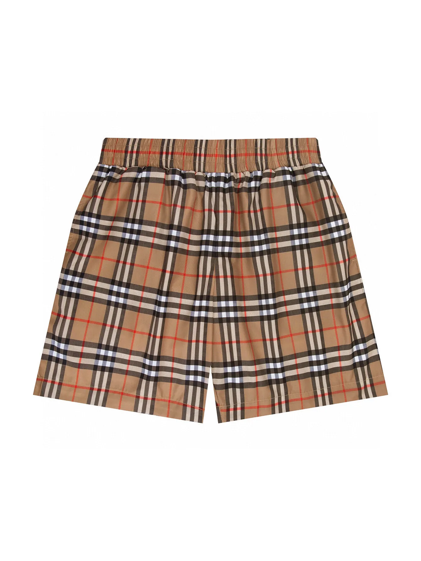 Vintage Check Drawstring Swim Shorts D10515876 — view 4