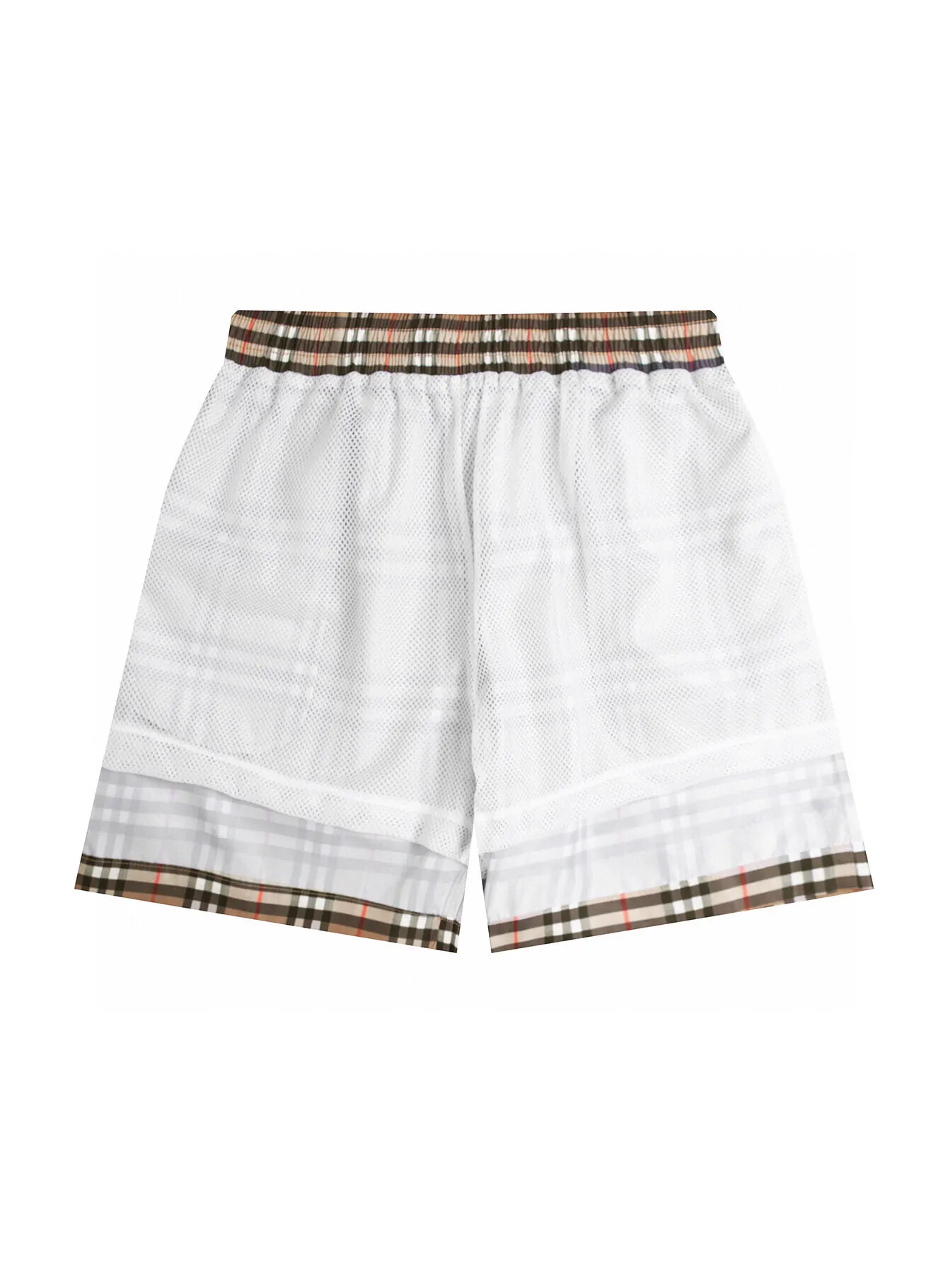 Vintage Check Drawstring Swim Shorts D10515876 — view 6