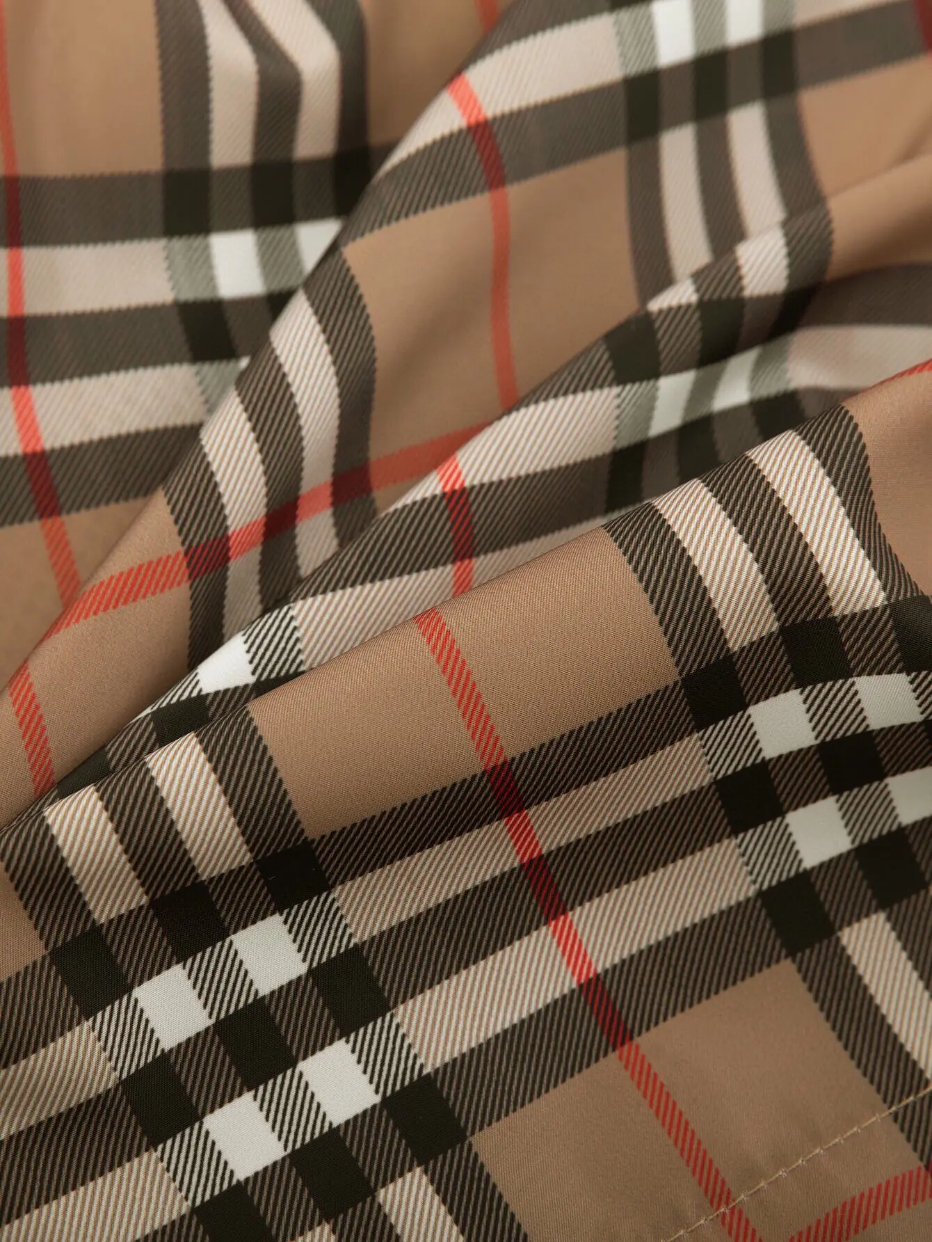 Vintage Check Drawstring Swim Shorts D10515876 — view 11