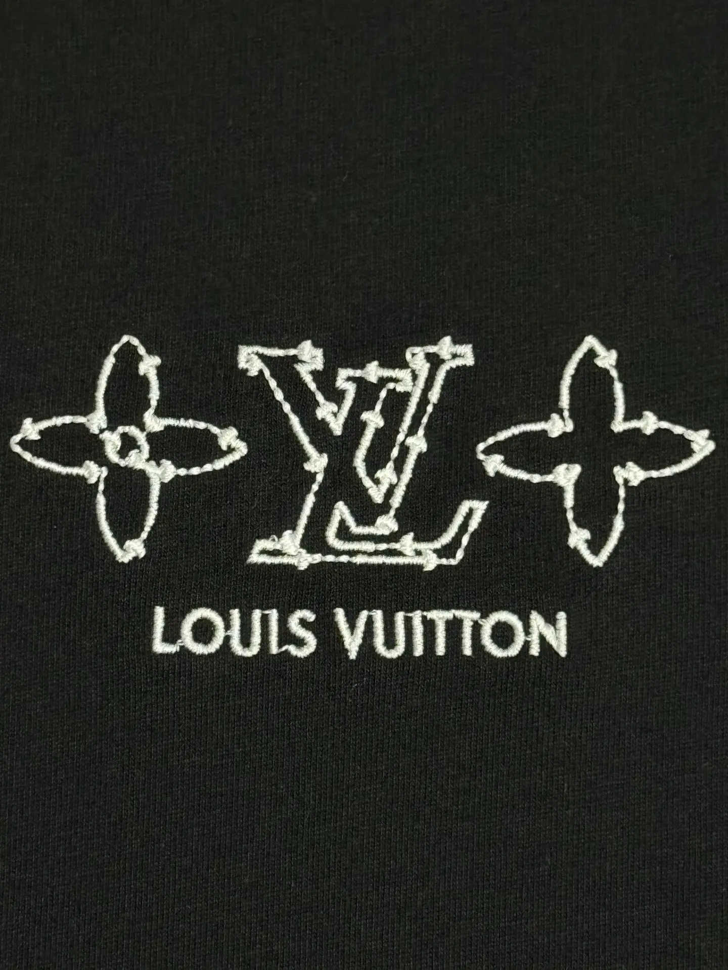 Embroidered Logo Cotton T-Shirt D13513080 — view 4