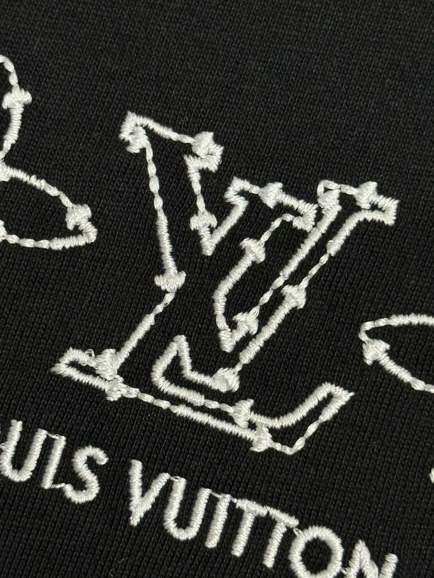 Embroidered Logo Cotton T-Shirt D13513080 — view 5