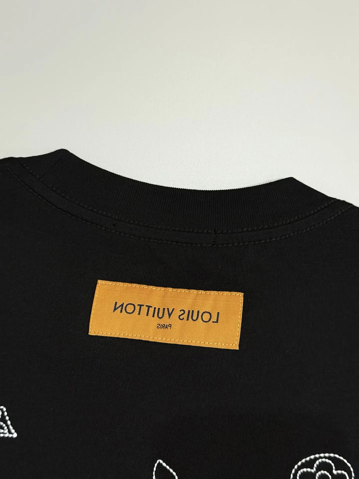 Embroidered Logo Cotton T-Shirt D13513080 — view 6