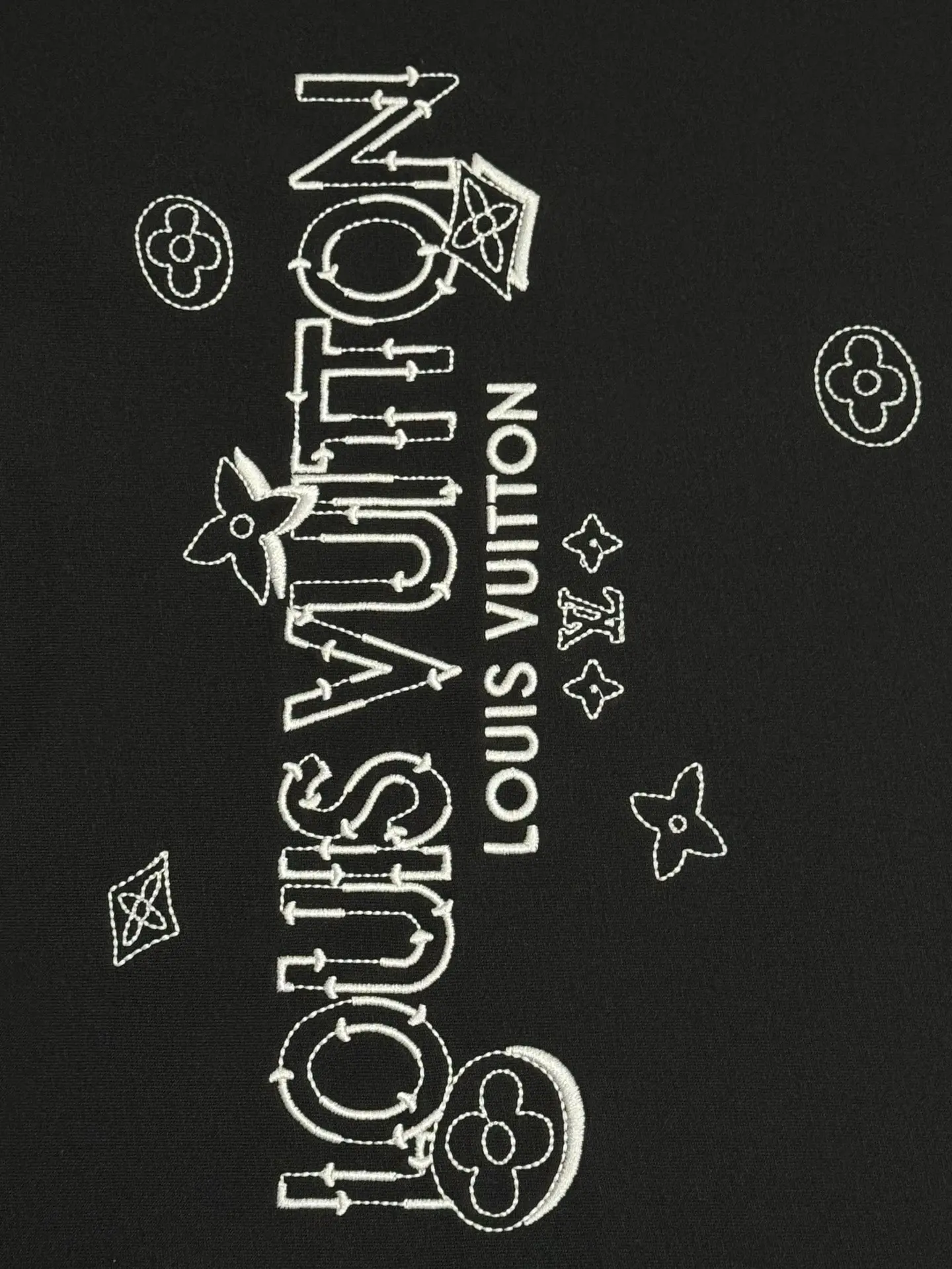 Embroidered Logo Cotton T-Shirt D13513080 — view 7