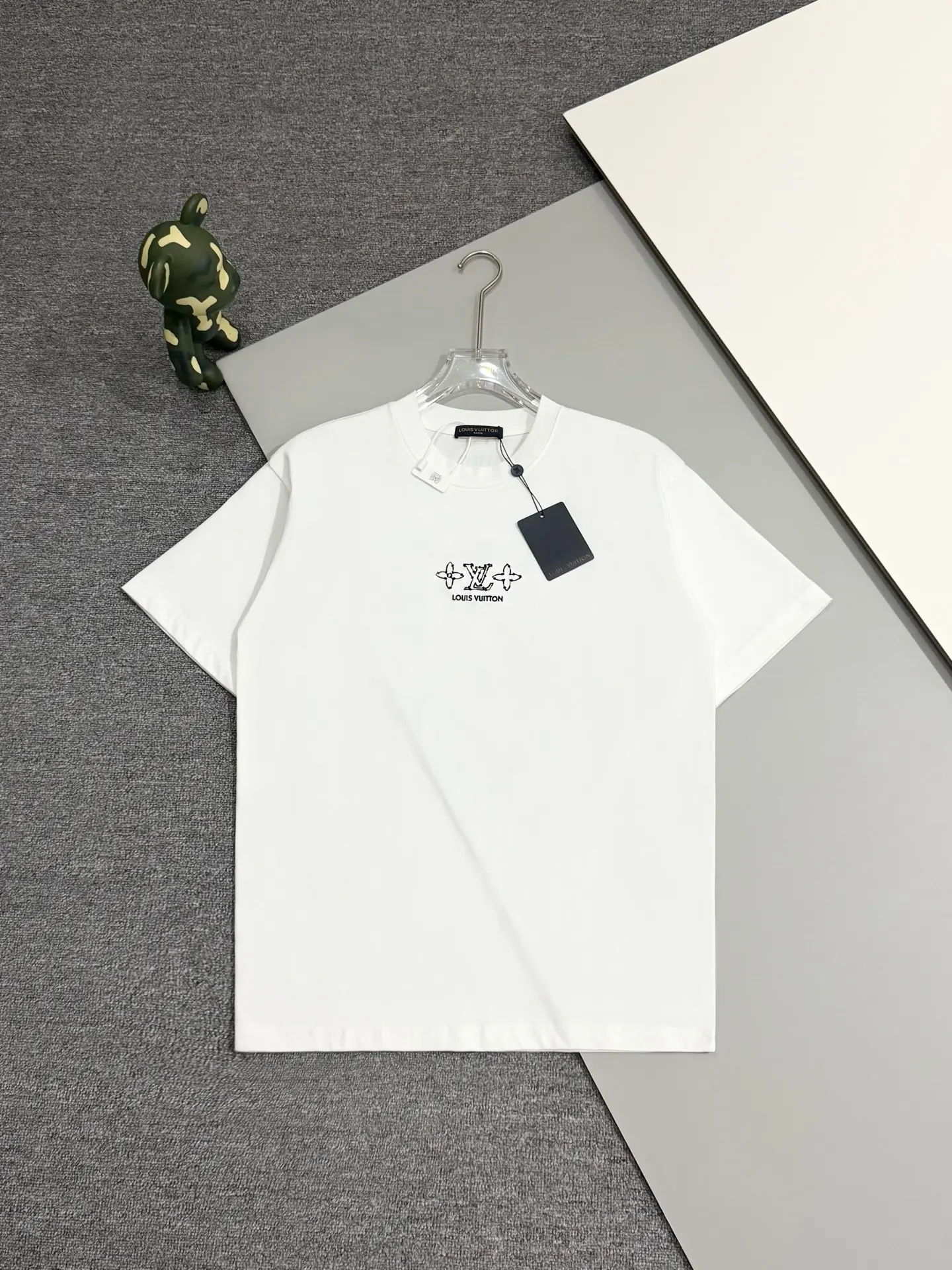 Embroidered Logo Cotton T-Shirt D13513079