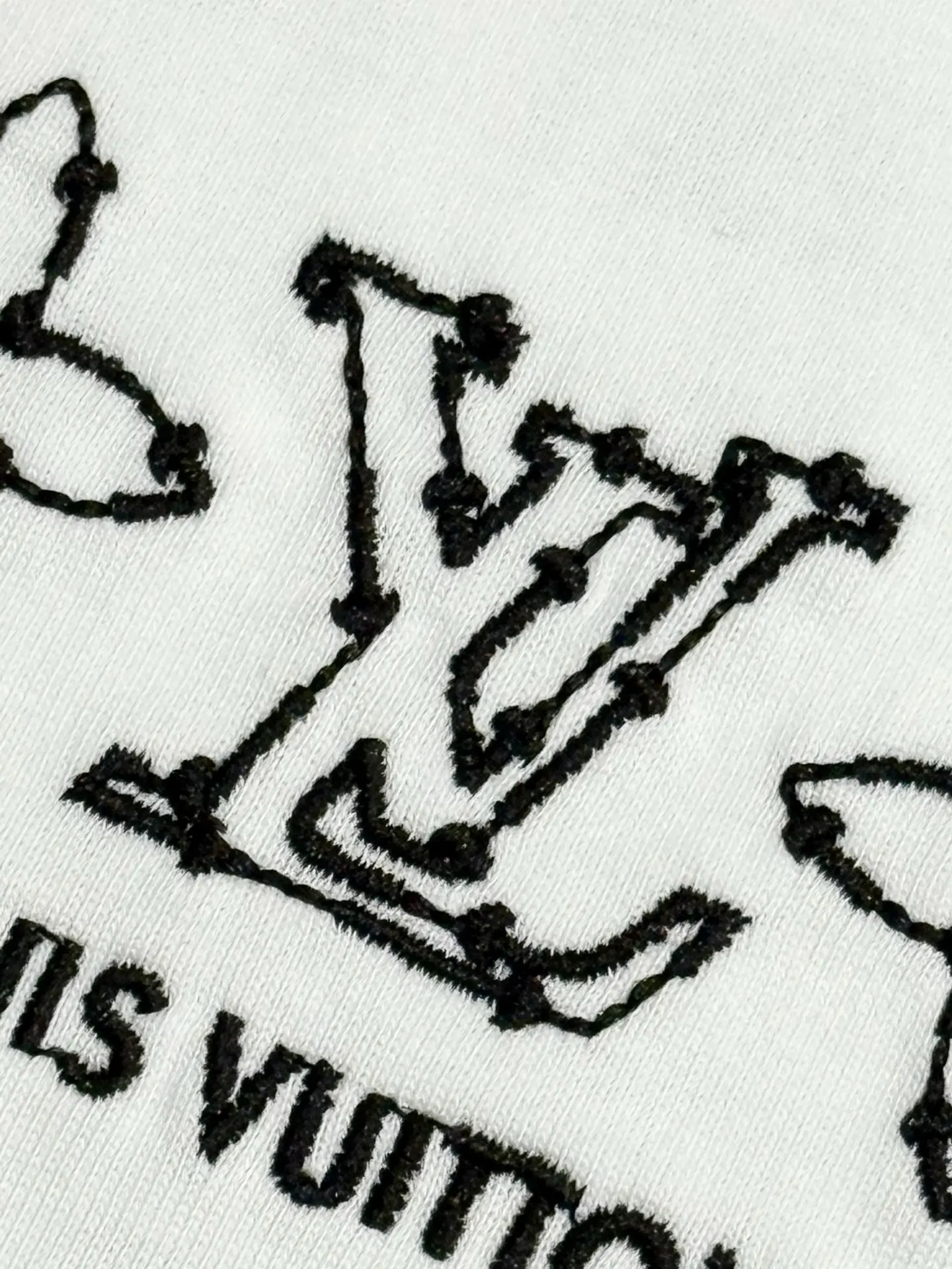 Embroidered Logo Cotton T-Shirt D13513079 — view 5