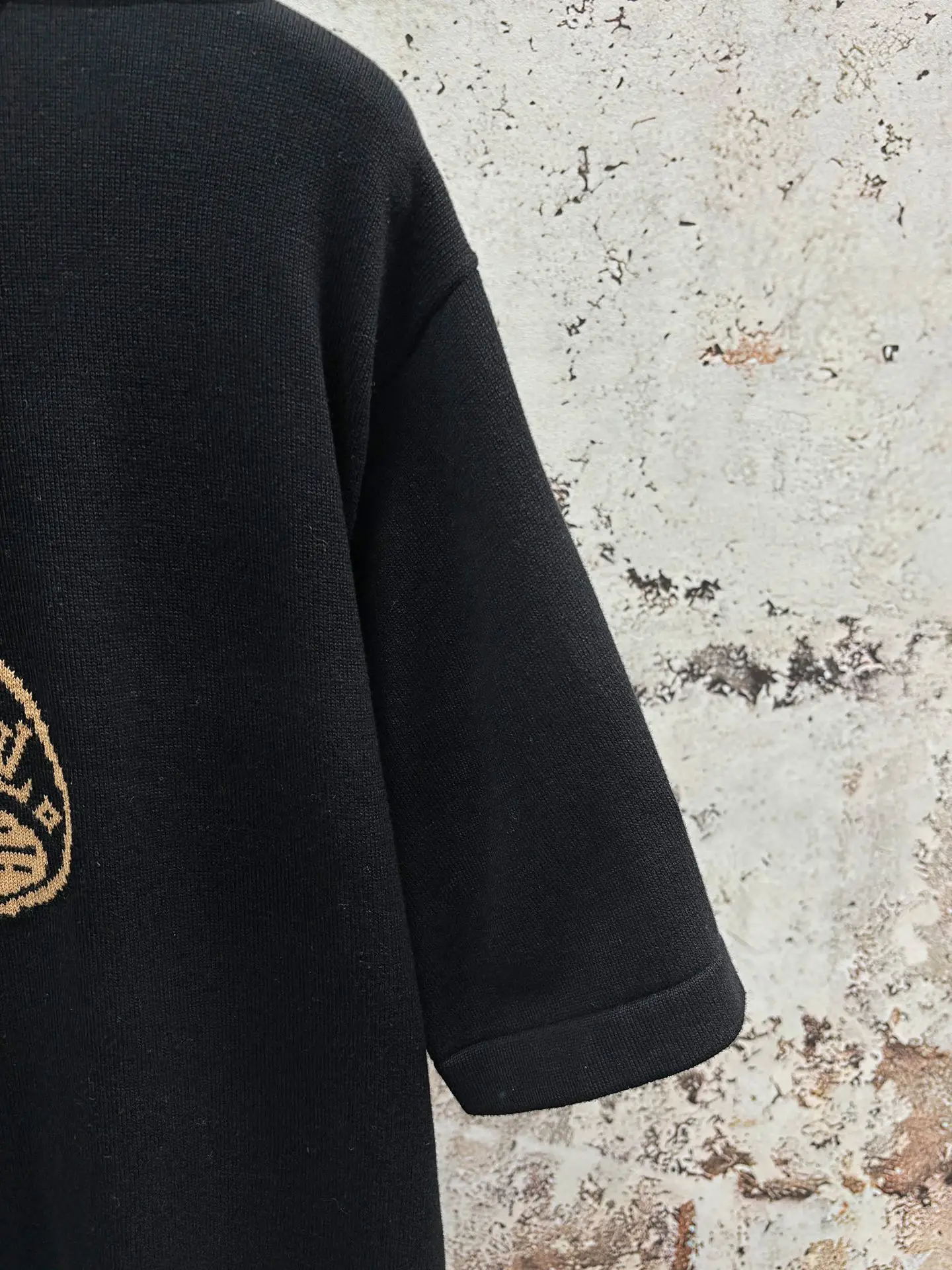 Mushroom Monogram Jacquard T-Shirt D18013921 — view 8