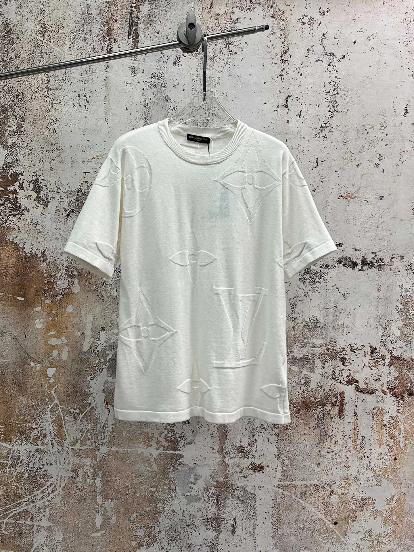 Monogram Jacquard Knit T-Shirt D18013926