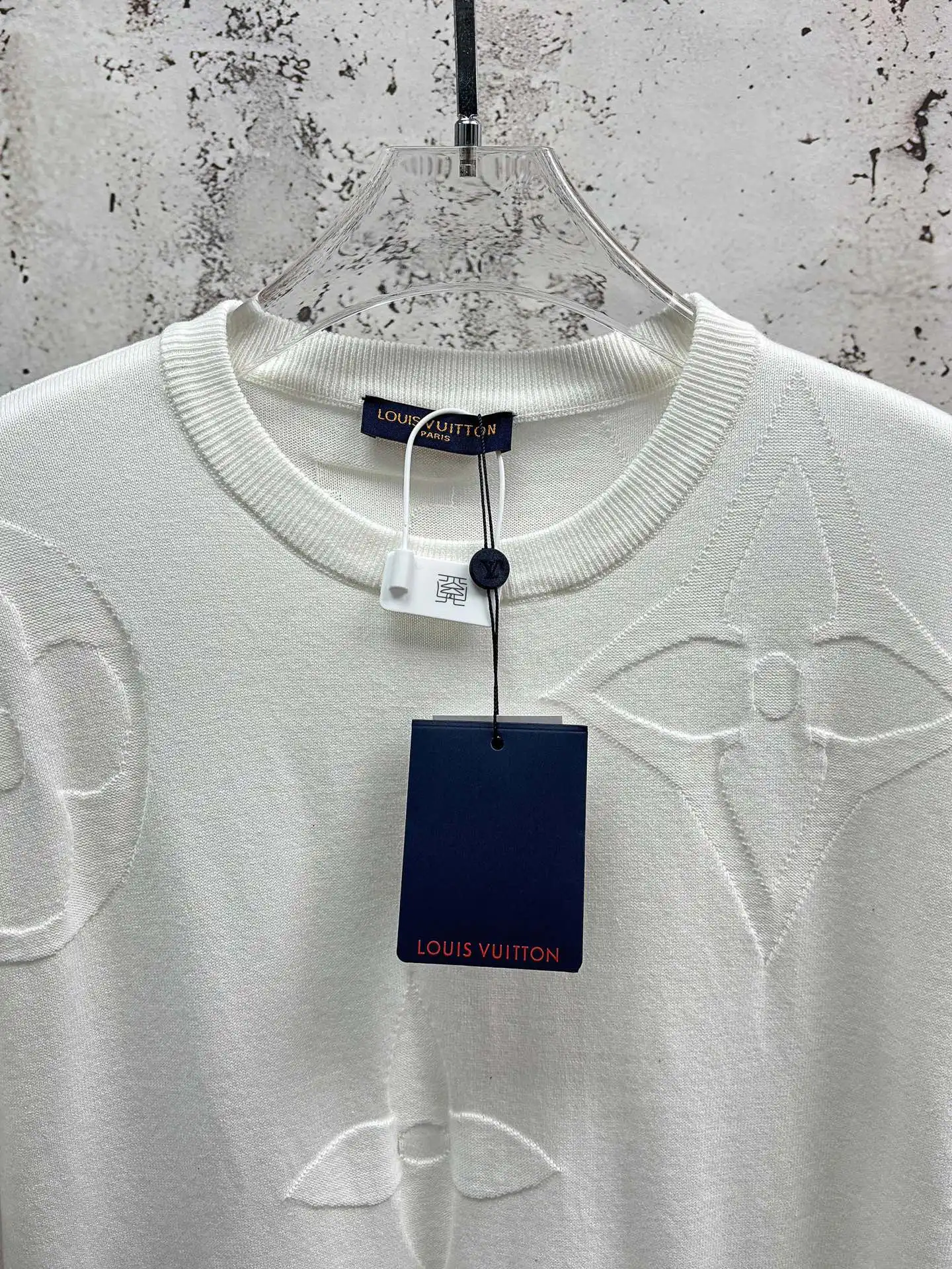 Monogram Jacquard Knit T-Shirt D18013926 — view 3