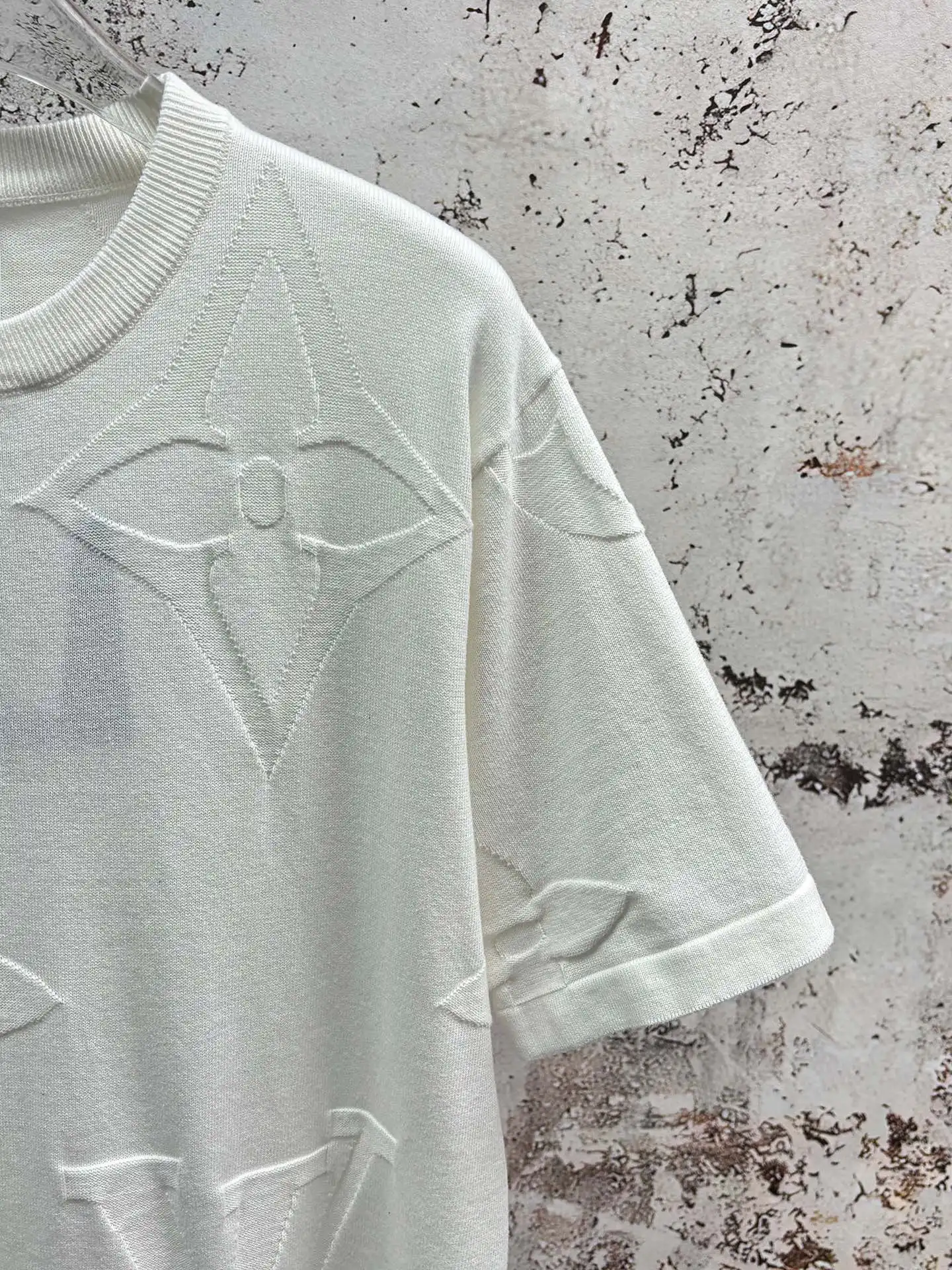 Monogram Jacquard Knit T-Shirt D18013926 — view 5