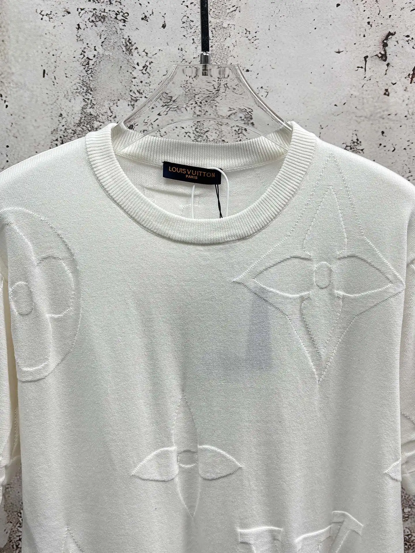 Monogram Jacquard Knit T-Shirt D18013926 — view 6