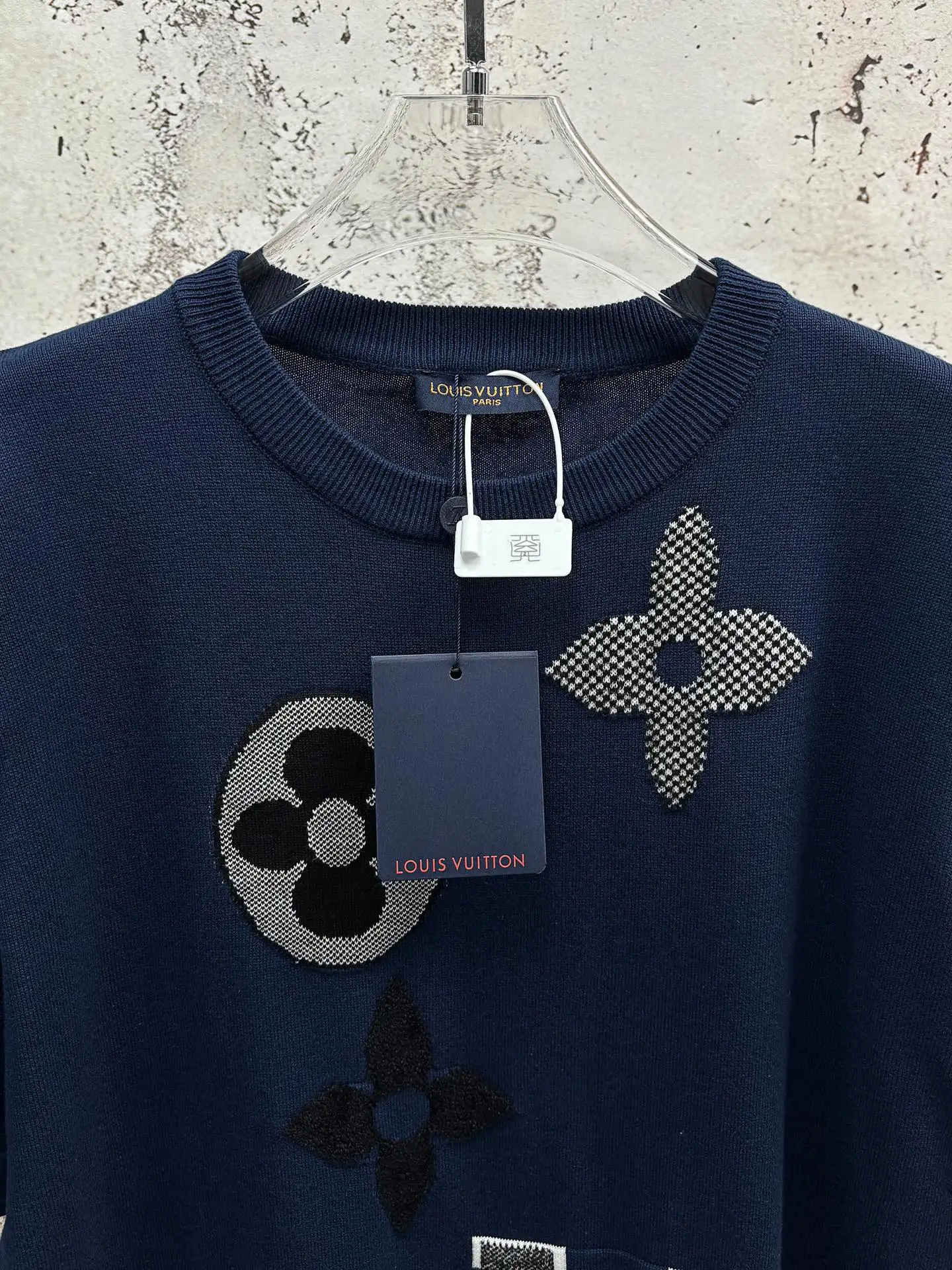 Monogram Jacquard Cotton Knit T-Shirt D18513920 — view 7
