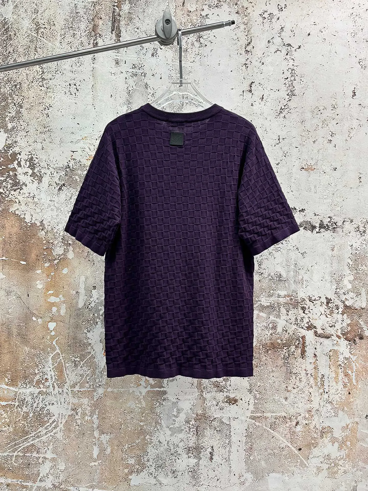 Damier Jacquard Cotton T-Shirt D18513923 — view 2