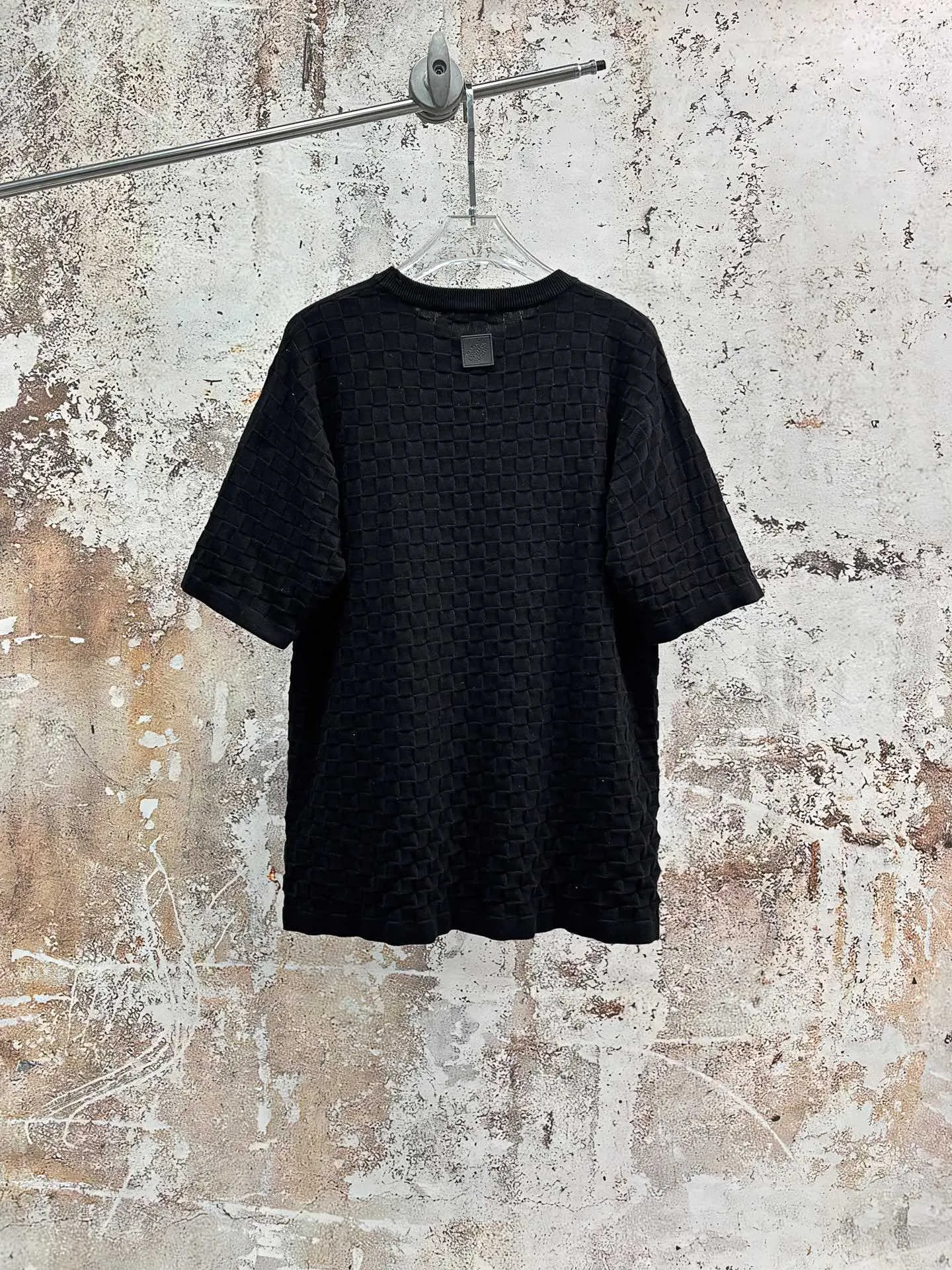 Logo-Embroidered Jacquard Cotton T-Shirt D18513922 — view 2