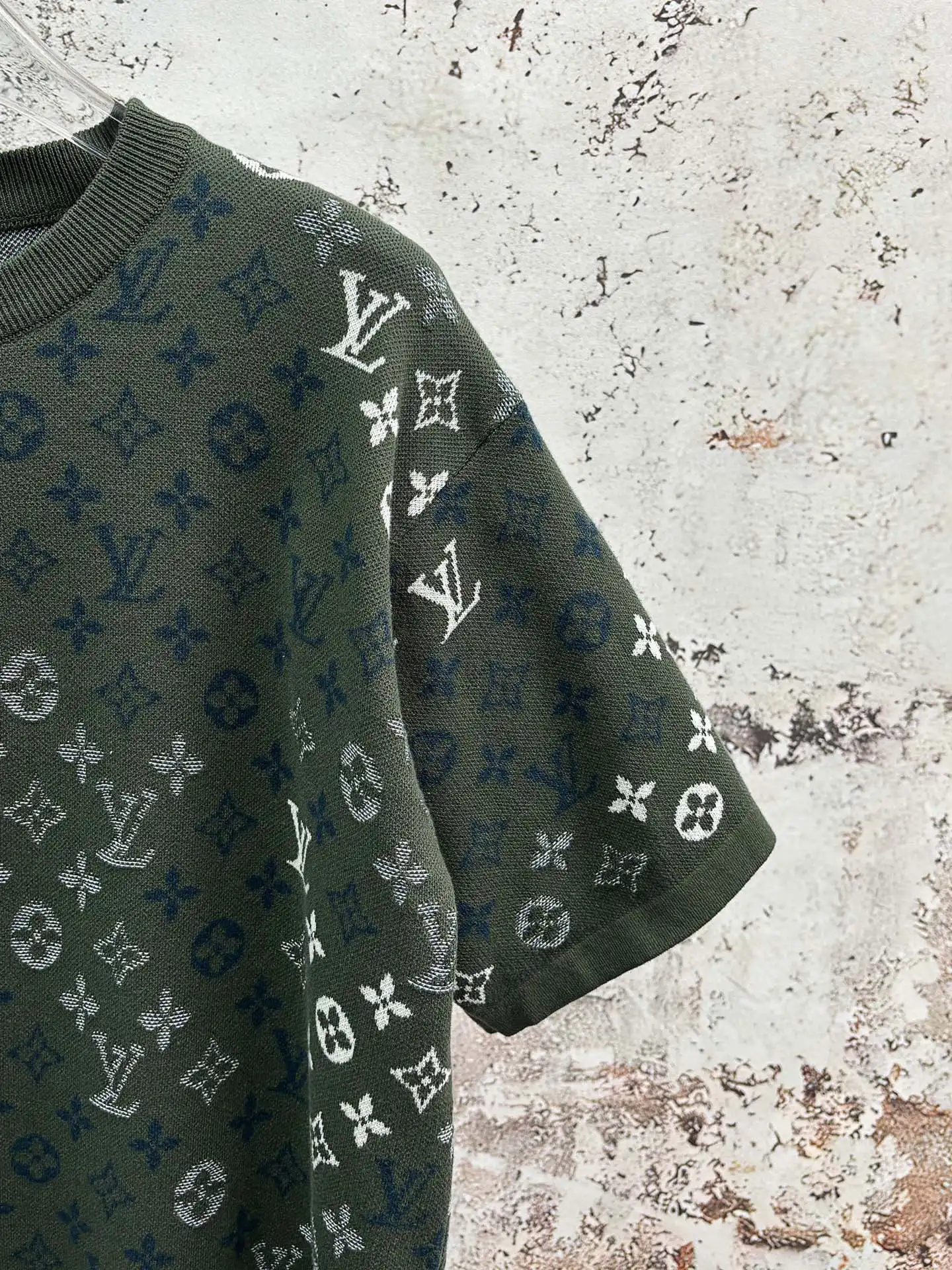 Monogram Jacquard Knit T-Shirt D19013916 — view 4