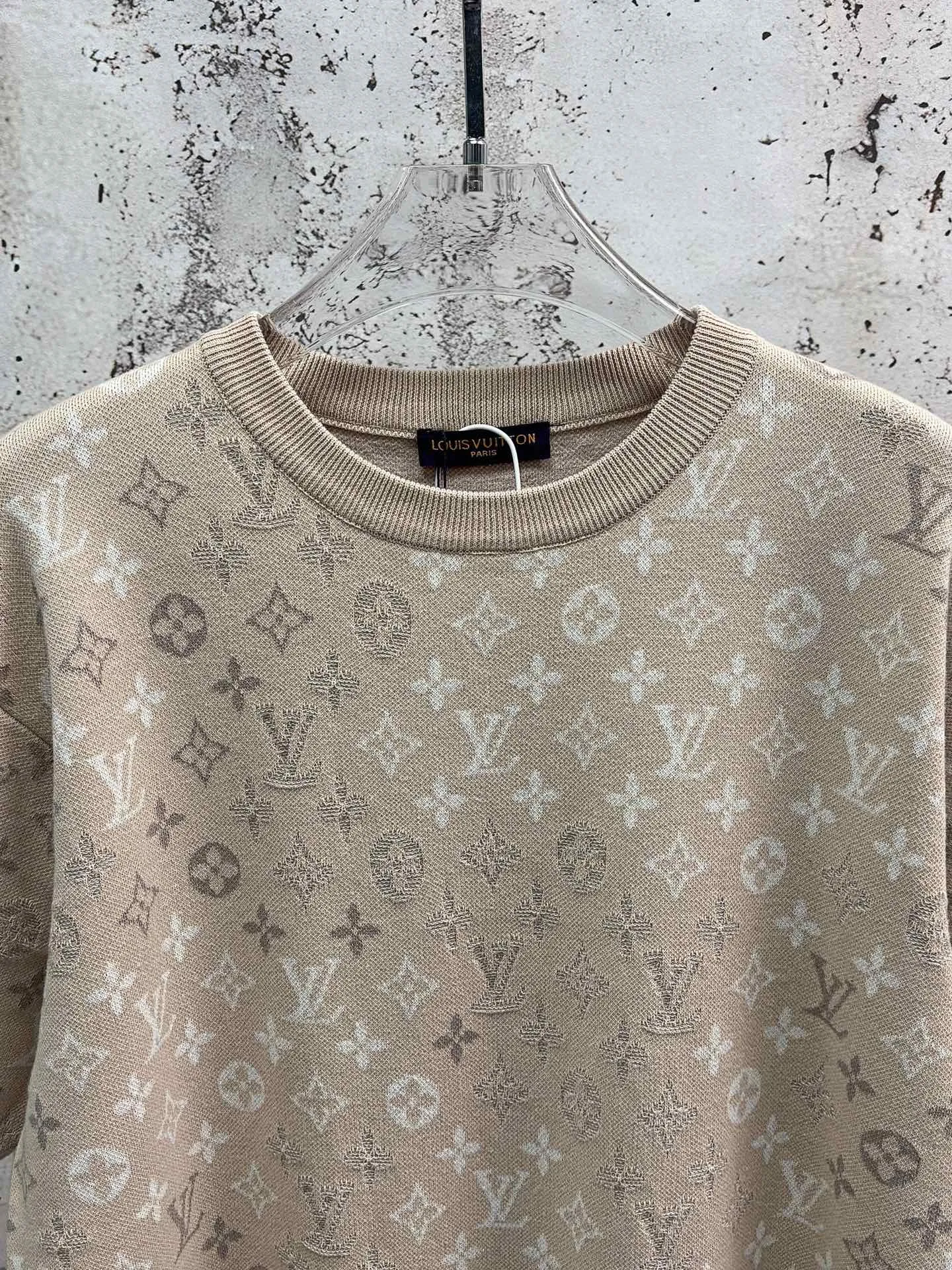 Monogram Jacquard Knit T-Shirt D19013915 — view 3