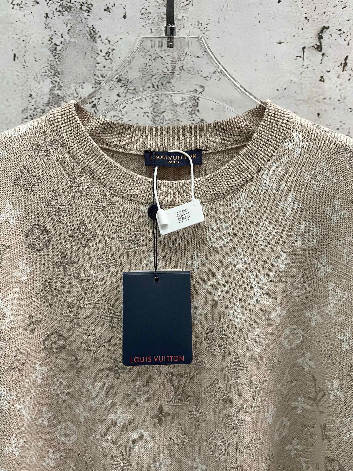Monogram Jacquard Knit T-Shirt D19013915 — view 7