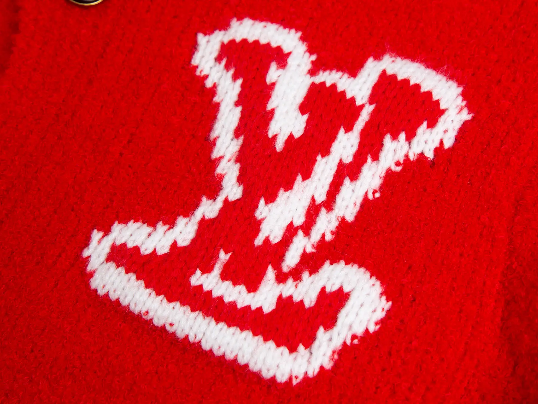 Logo Intarsia Wool-Blend Cardigan D22015982 — view 5