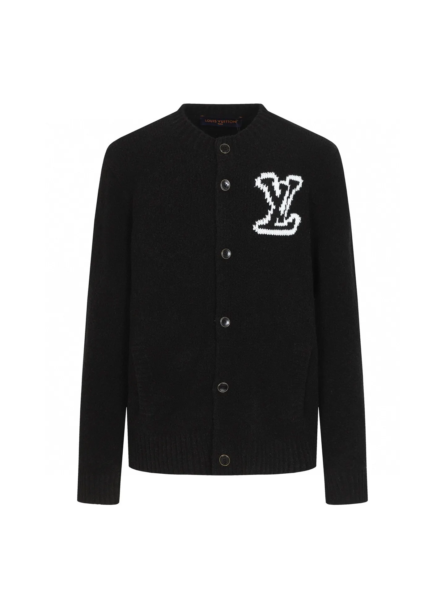 Logo Intarsia Wool-Blend Cardigan D22015981