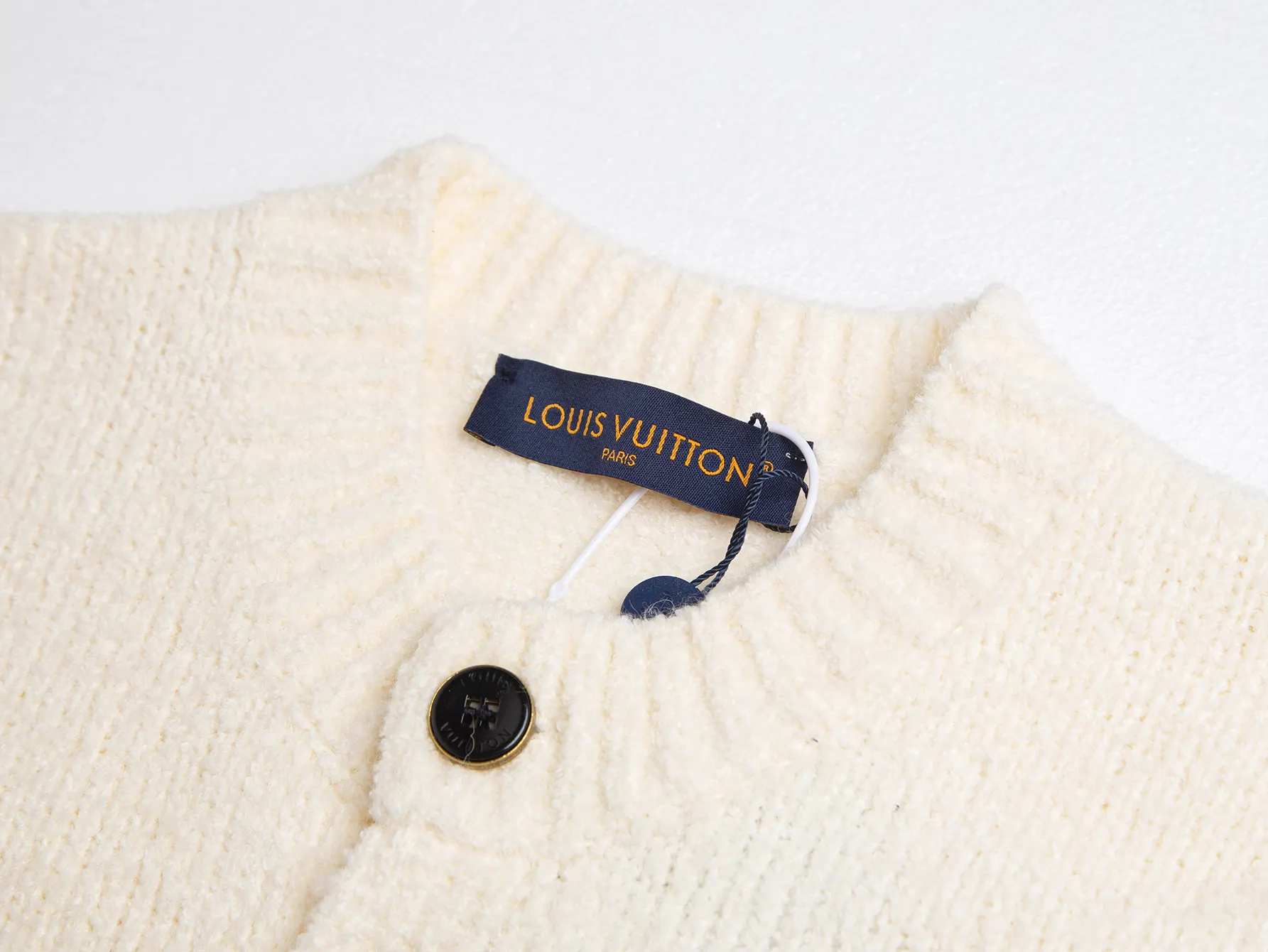 Logo Intarsia Wool-Blend Cardigan D22015980 — view 4