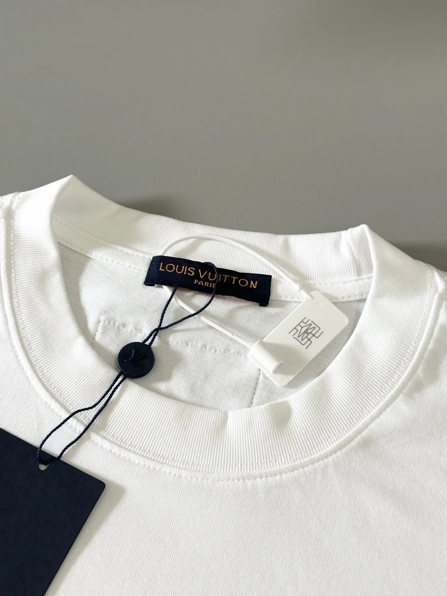 Embroidered Logo Cotton T-Shirt D13513266 — view 3