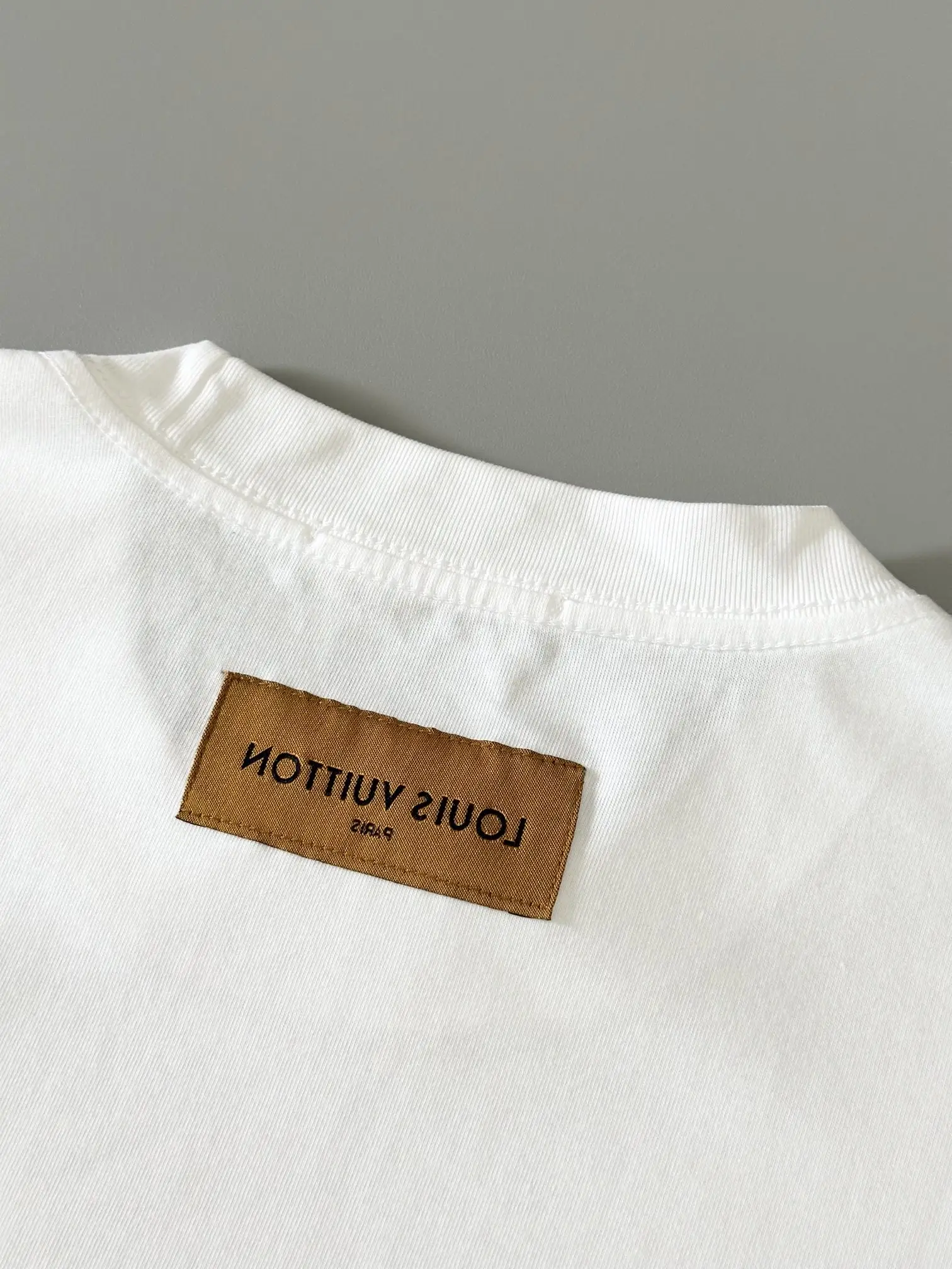 Embroidered Logo Cotton T-Shirt D13513266 — view 8