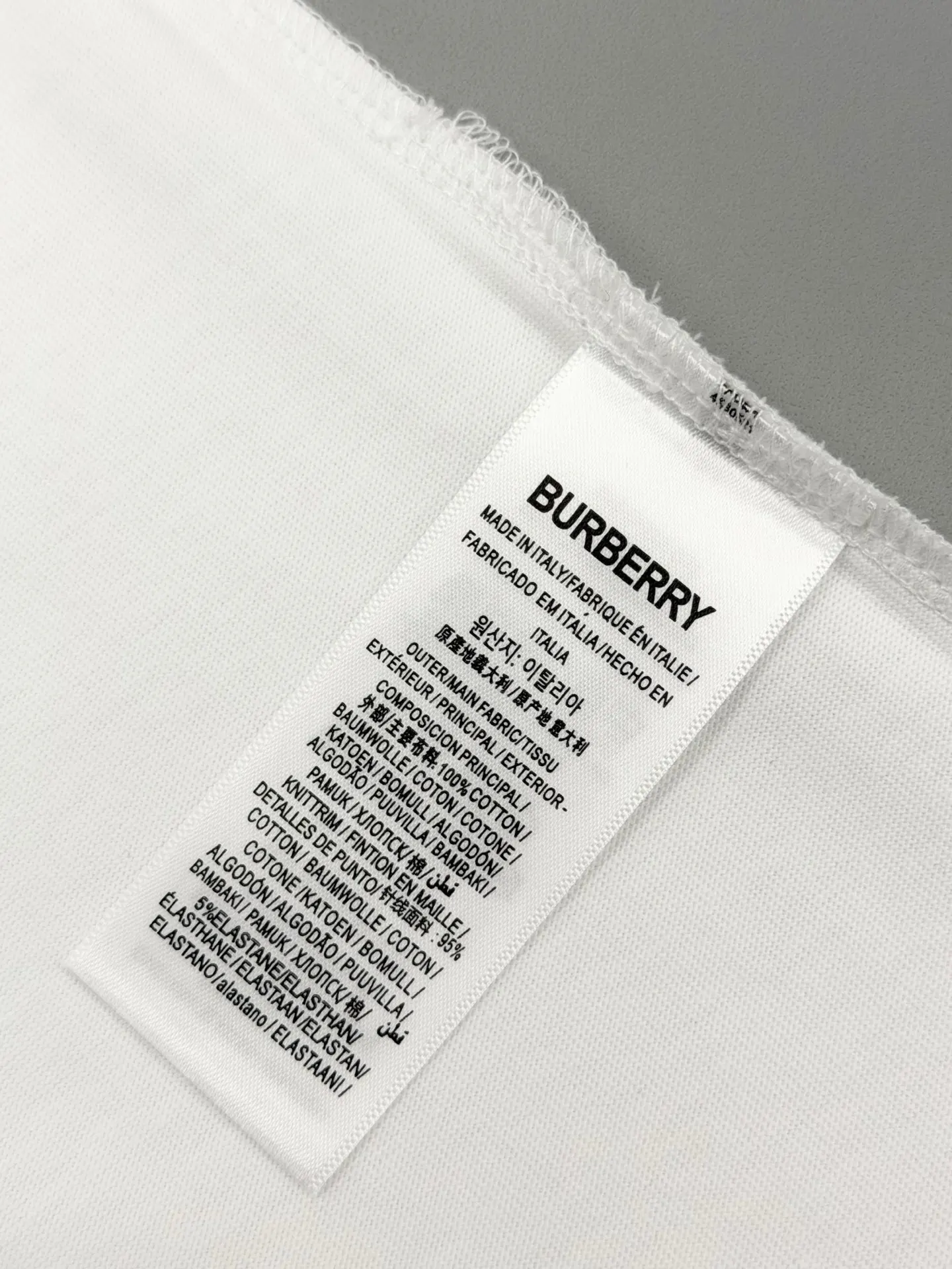 Embroidered EKD Logo Cotton T-Shirt D13513376 — view 8