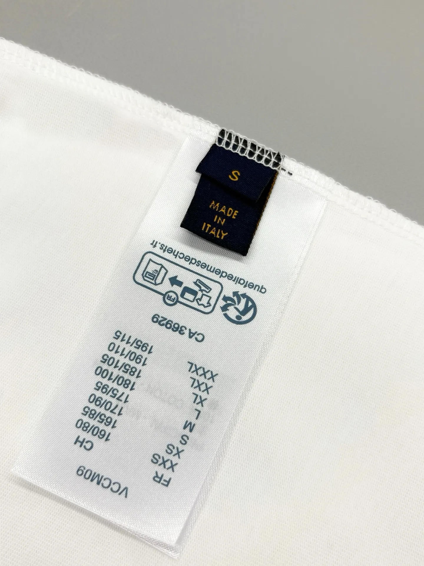 Embroidered Logo Cotton T-Shirt D13513087 — view 8
