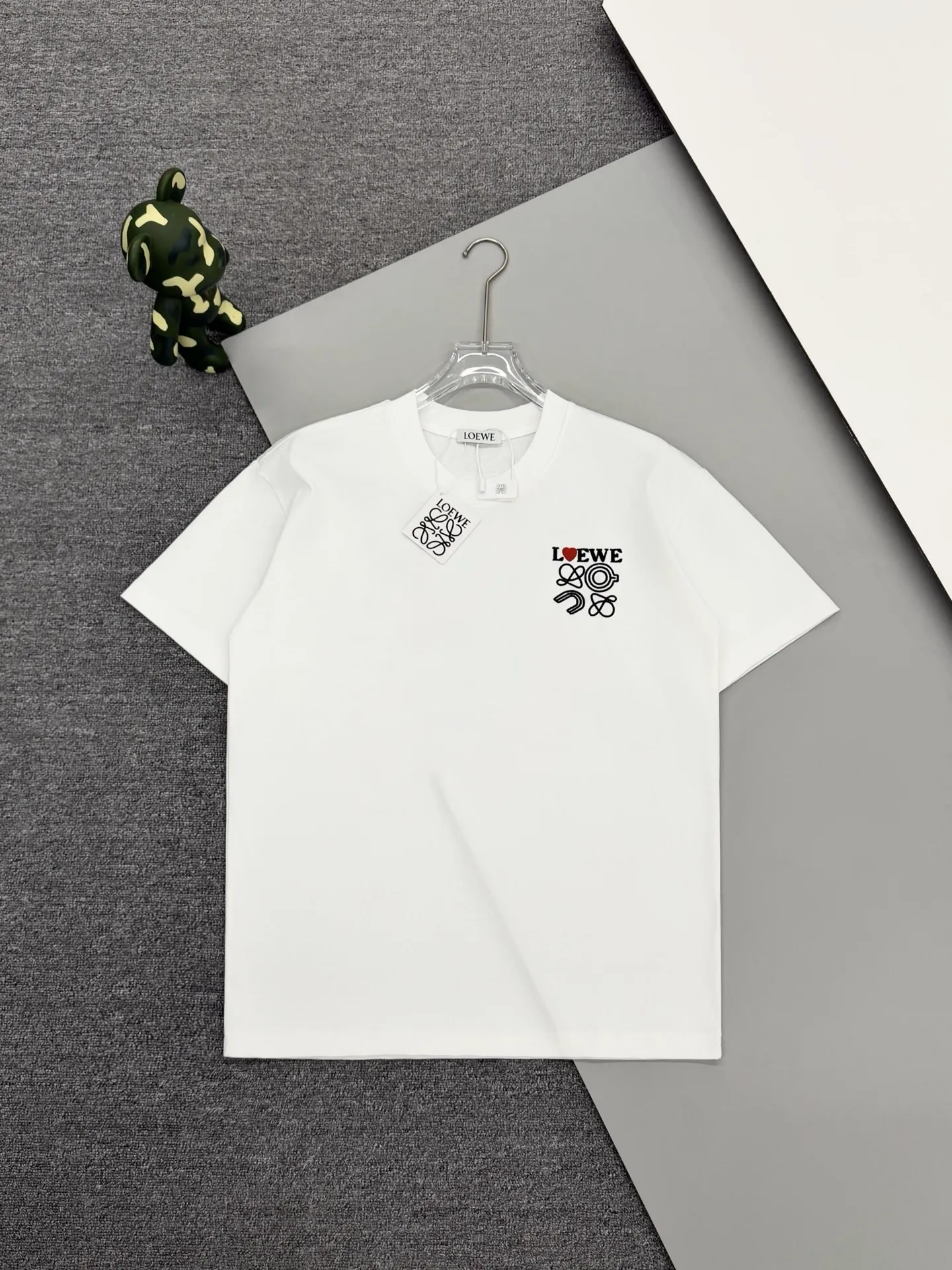 Embroidered Logo Cotton T-Shirt D13513378