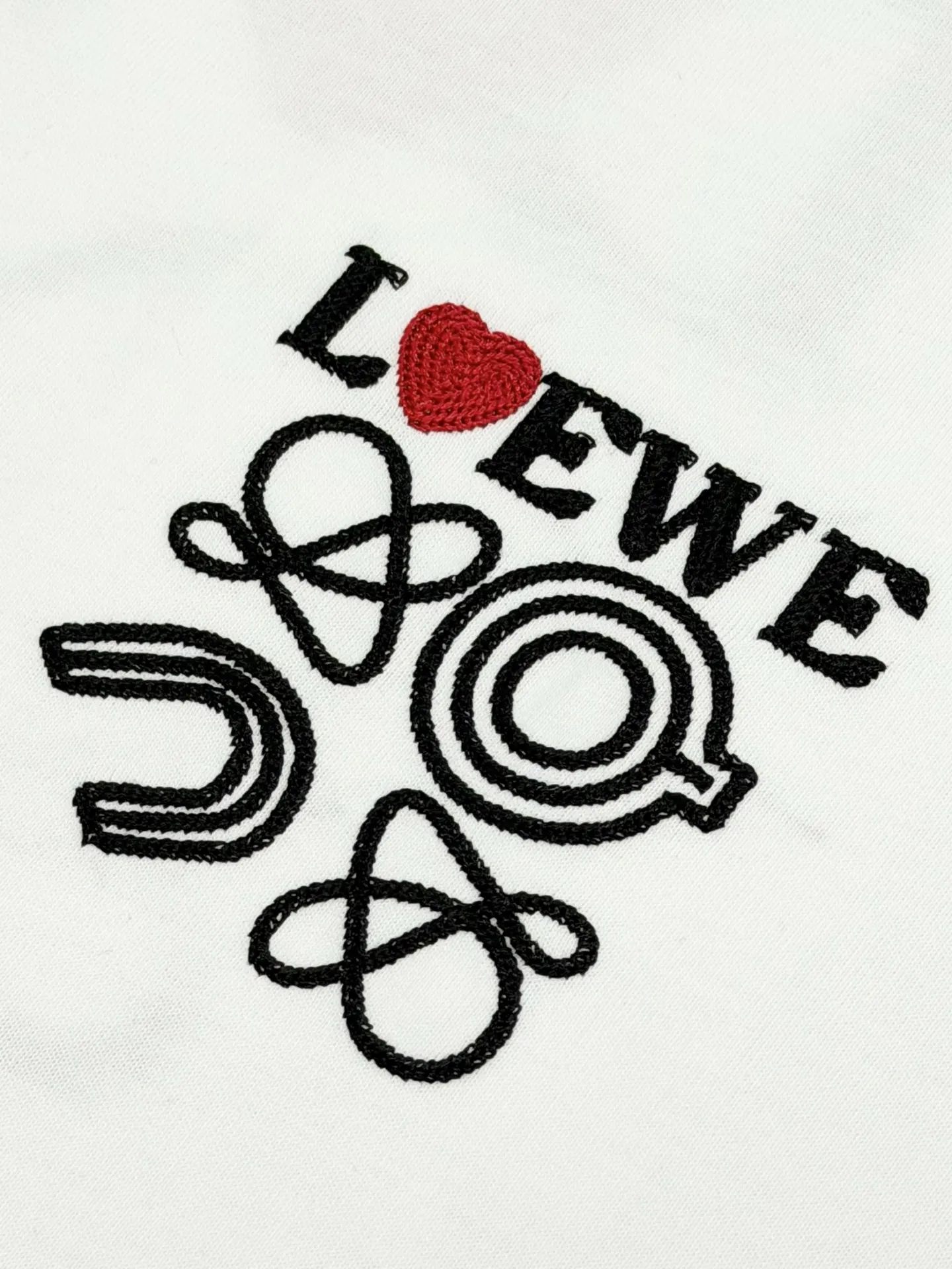 Embroidered Logo Cotton T-Shirt D13513378 — view 5