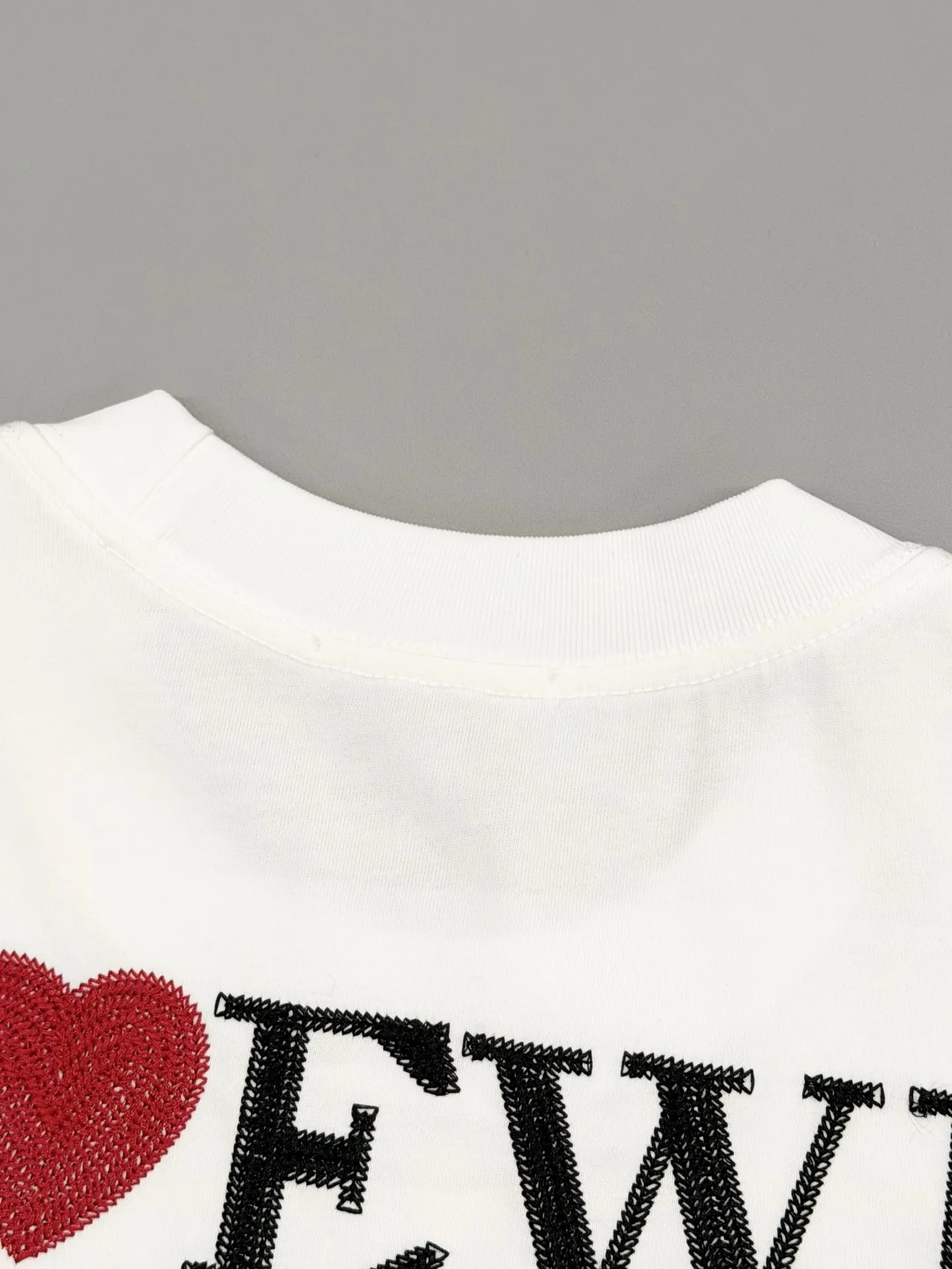 Embroidered Logo Cotton T-Shirt D13513378 — view 6
