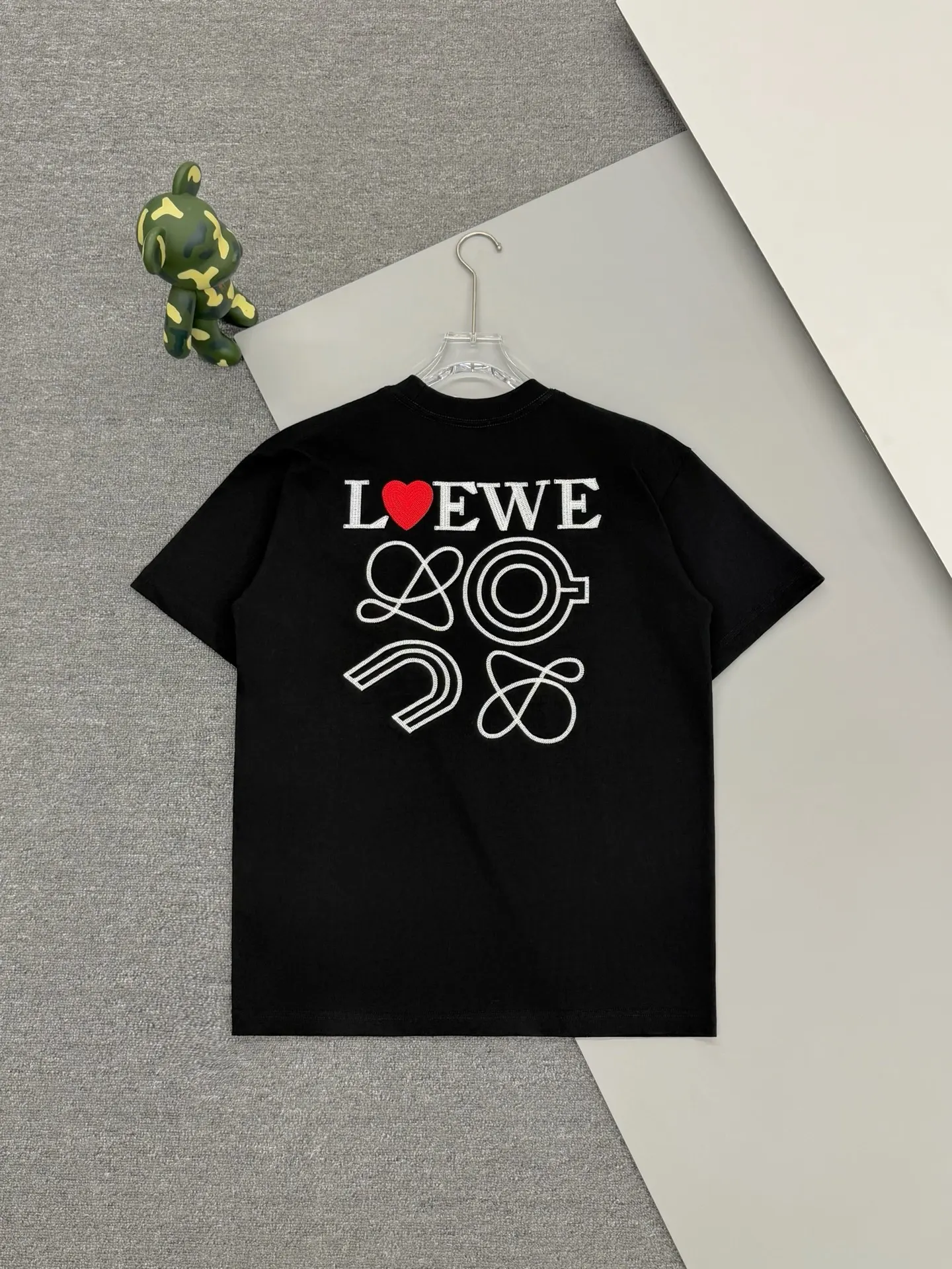 Logo Embroidery Heavyweight Cotton T-Shirt D13513379 — view 2