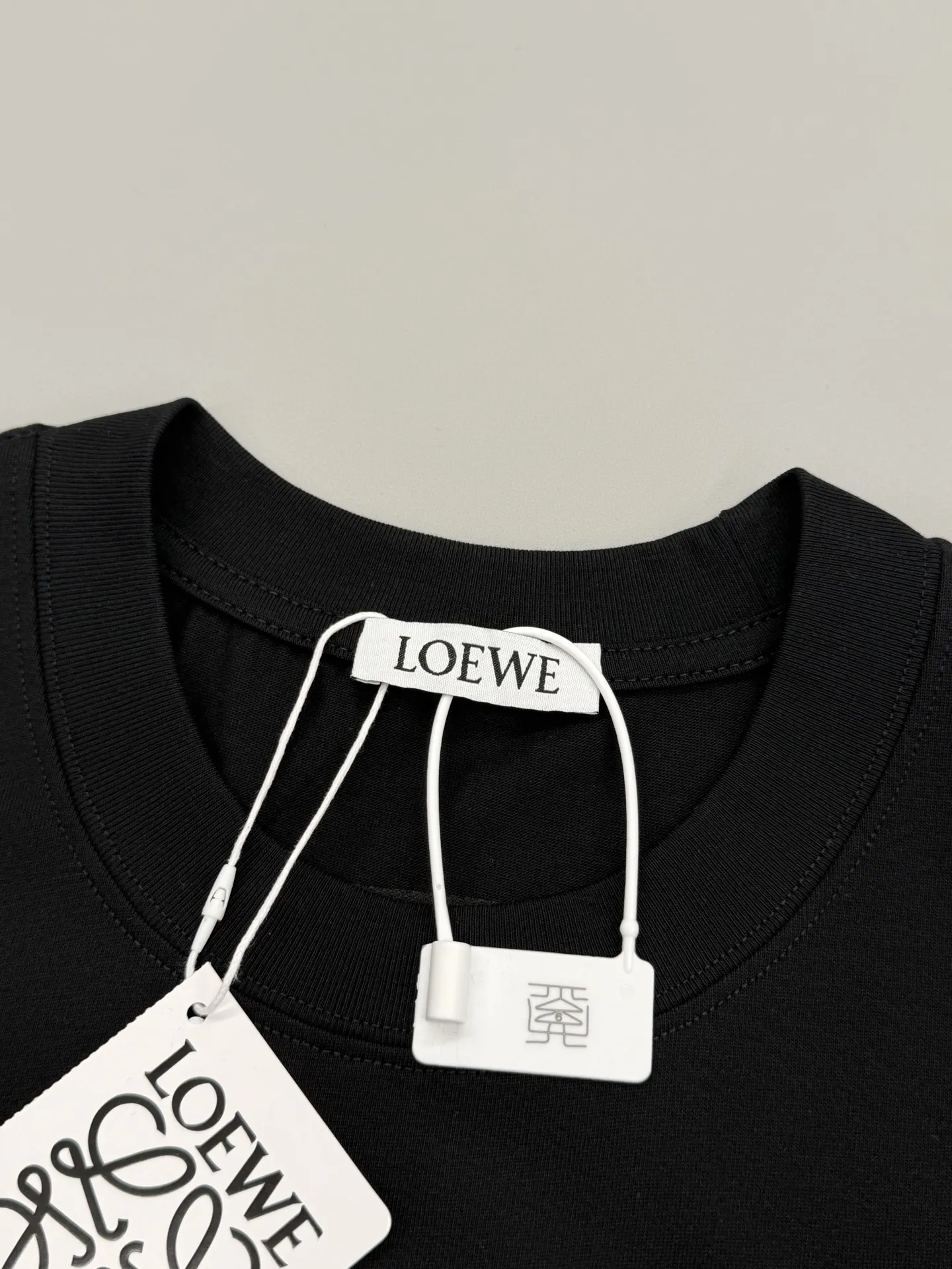 Logo Embroidery Heavyweight Cotton T-Shirt D13513379 — view 3