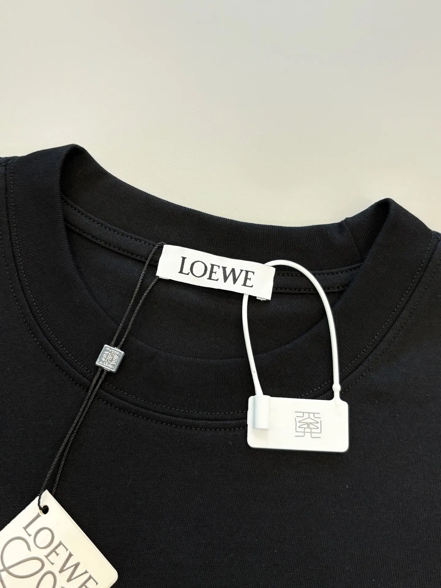 Anagram Embroidered Cotton T-Shirt D13513391 — view 3