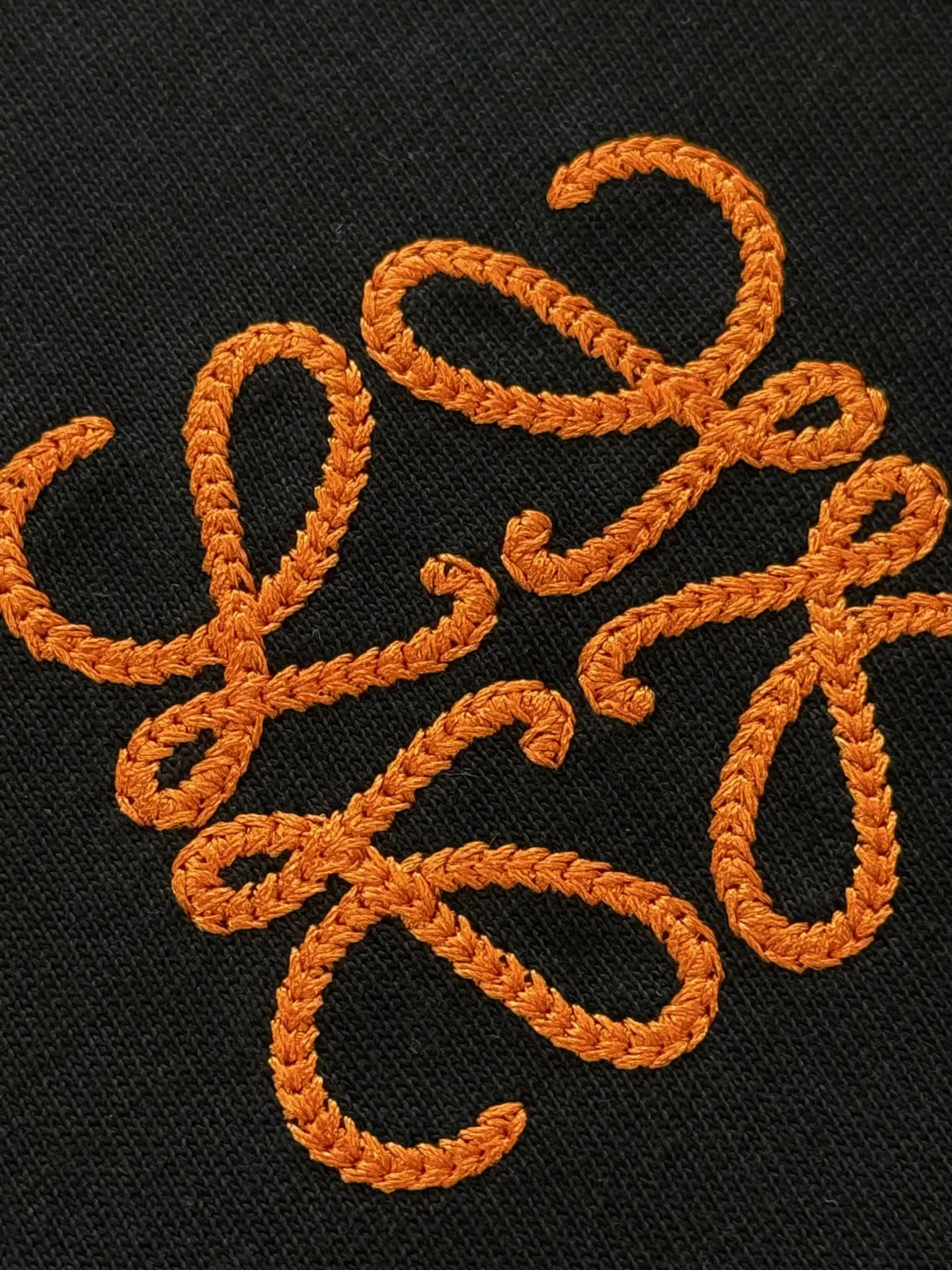 Anagram Embroidered Cotton T-Shirt D13513391 — view 5