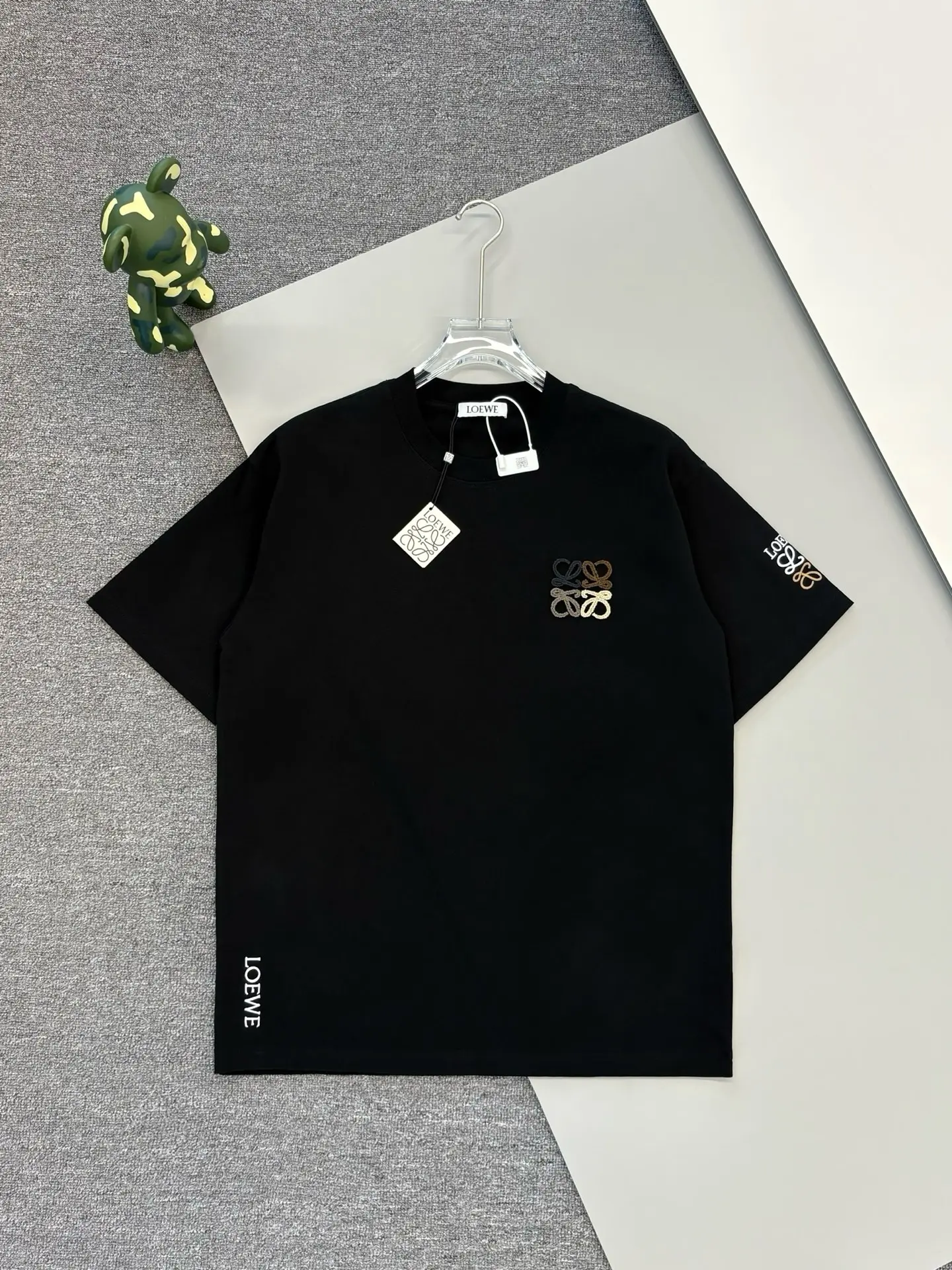 Anagram Embroidered Cotton T-Shirt D13513359