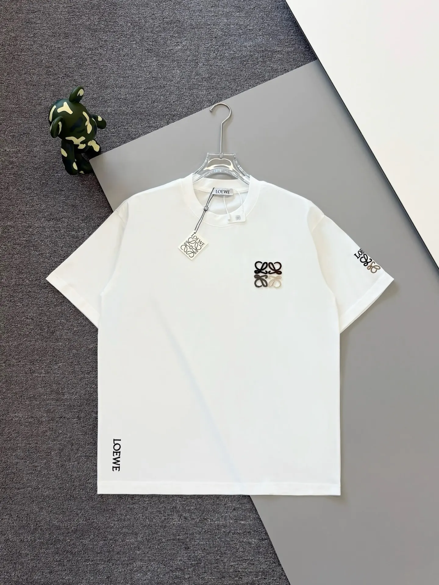 Anagram Embroidered Cotton T-Shirt D13513358