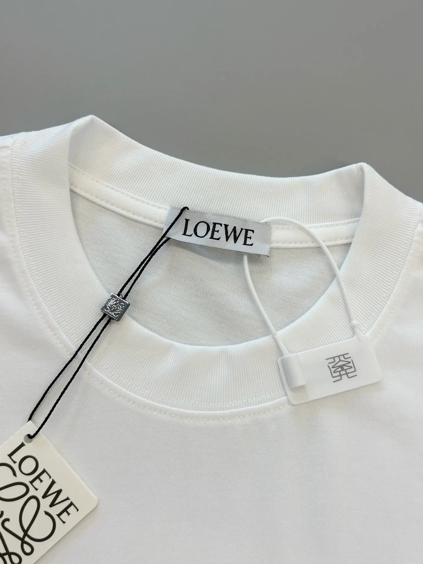 Anagram Embroidered Cotton T-Shirt D13513358 — view 3