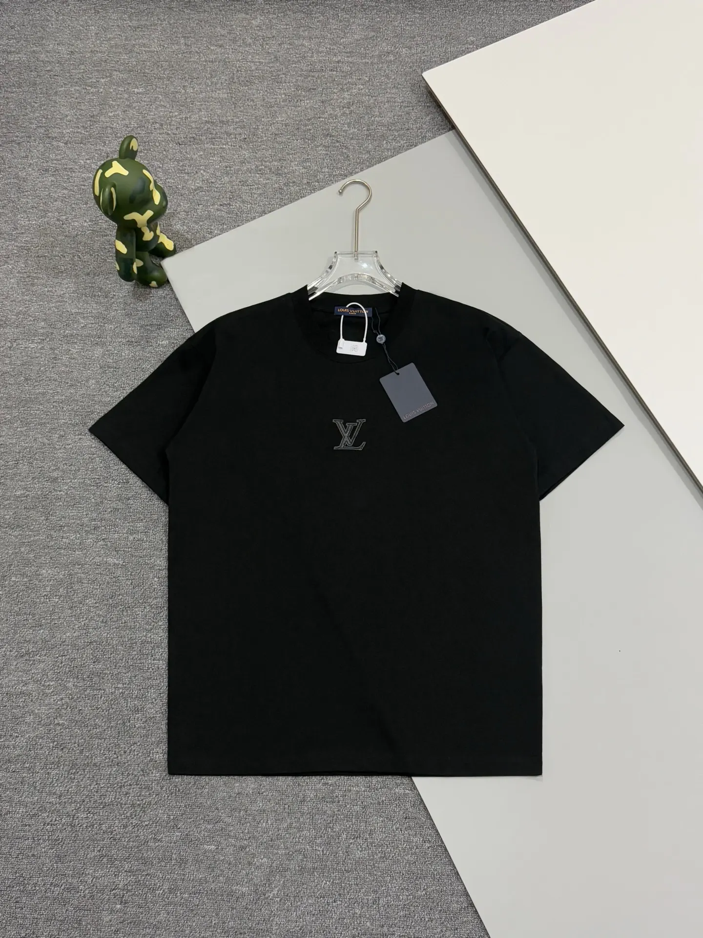Leather Patch Logo Cotton T-Shirt D13513397