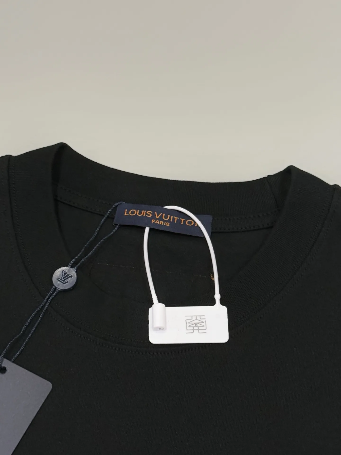Leather Patch Logo Cotton T-Shirt D13513397 — view 3