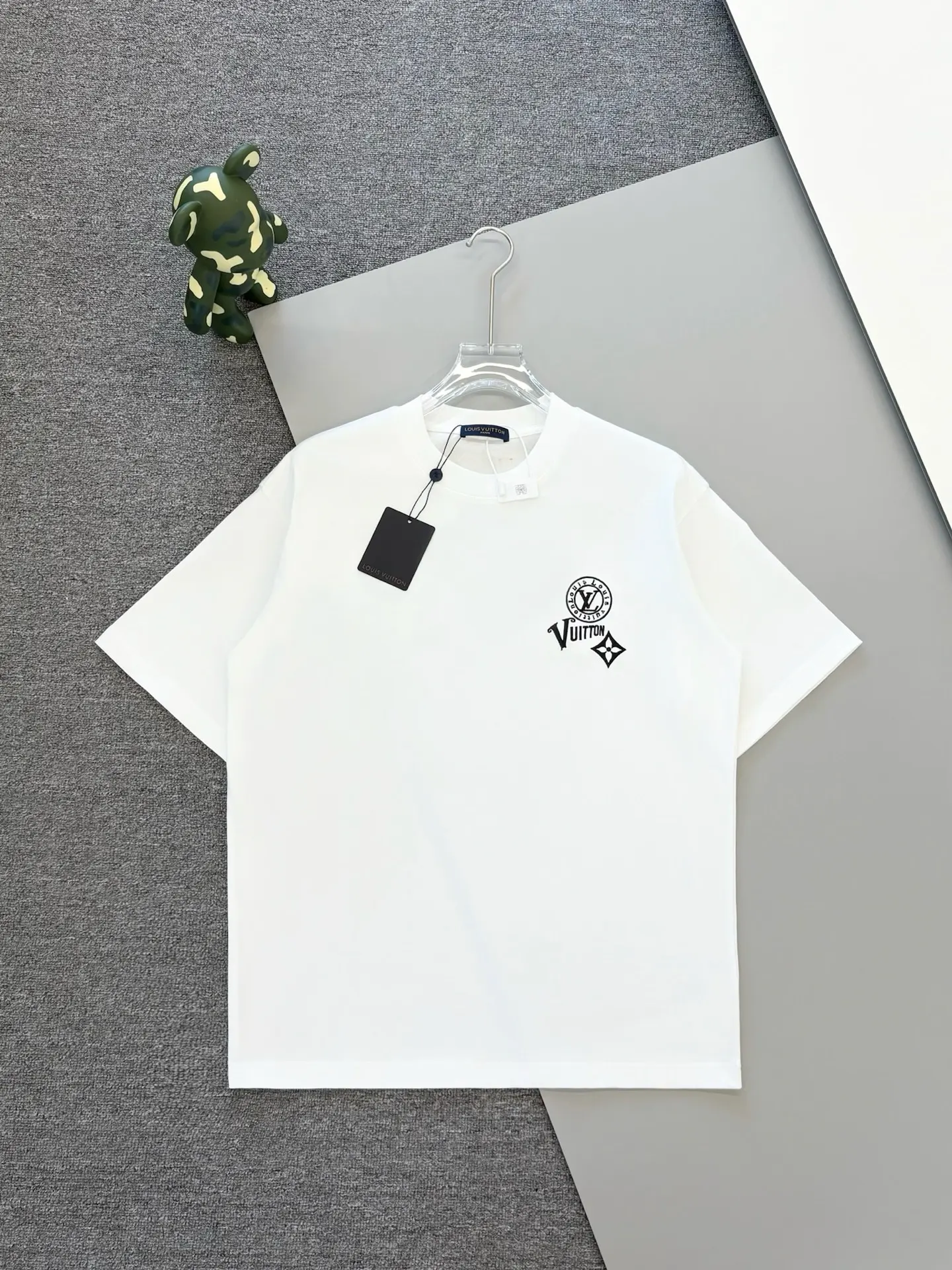 Embroidered Logo Cotton T-Shirt D13513356